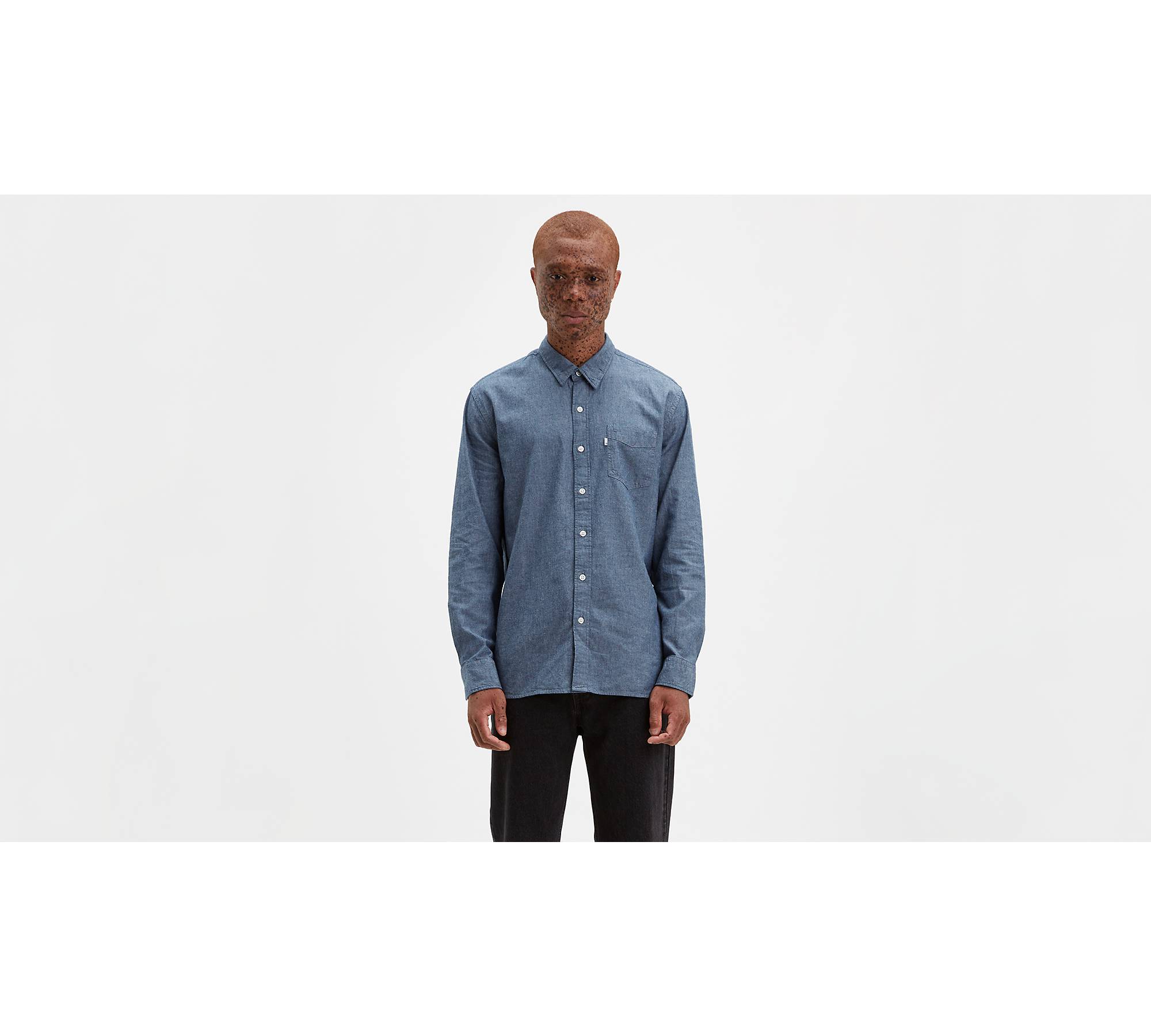 Sunset One Pocket Shirt - Blue | Levi's® CA