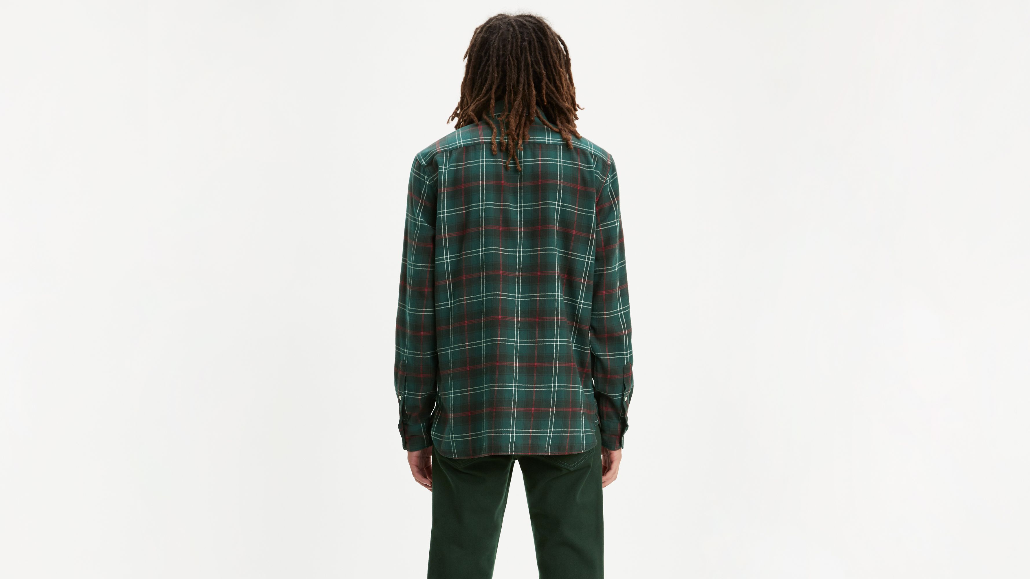 Plaid Sunset One Pocket Shirt 2