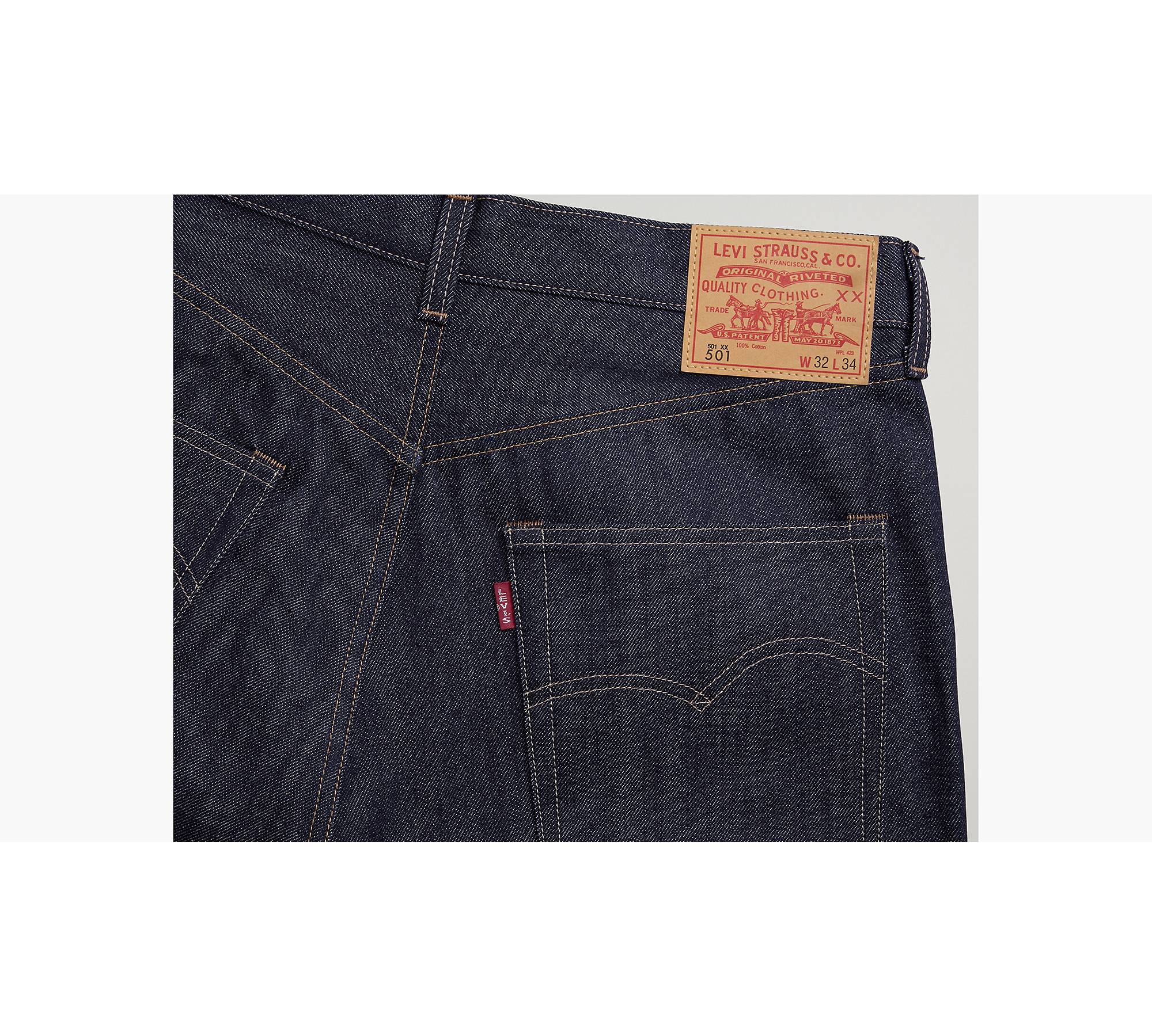 1966 501® Original Fit Selvedge Men's Jeans - Dark Wash