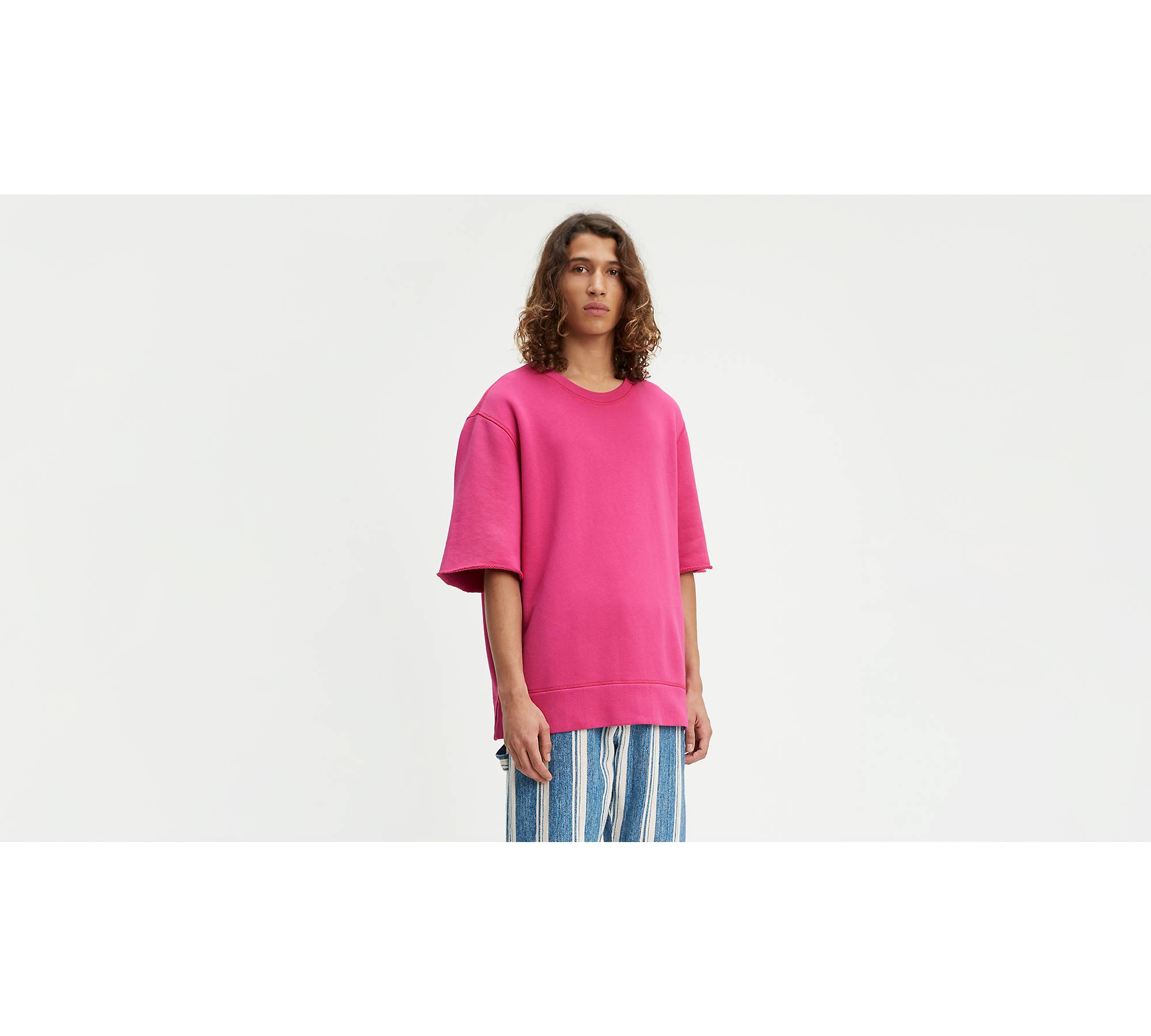 Off - Crewneck | Sweatshirt Cut US Pink Levi\'s® Boxy