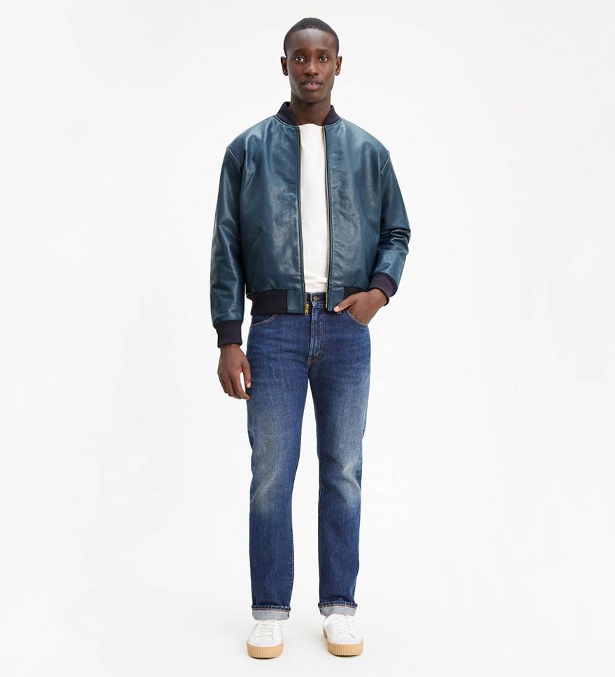1967 505™ Regular Fit Selvedge Men's Jeans - Dark Wash | Levi's® US