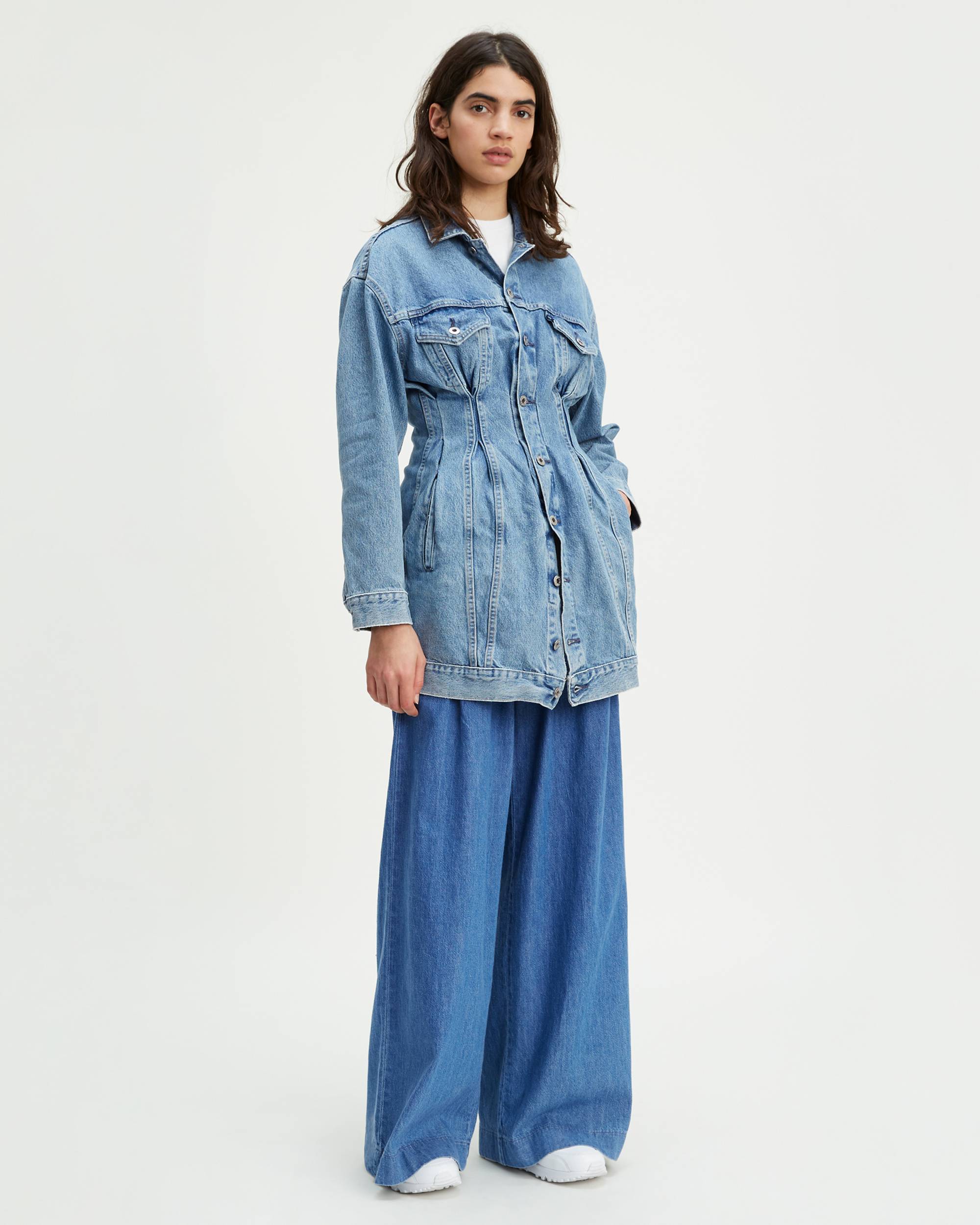 Denim Trucker Dress 1