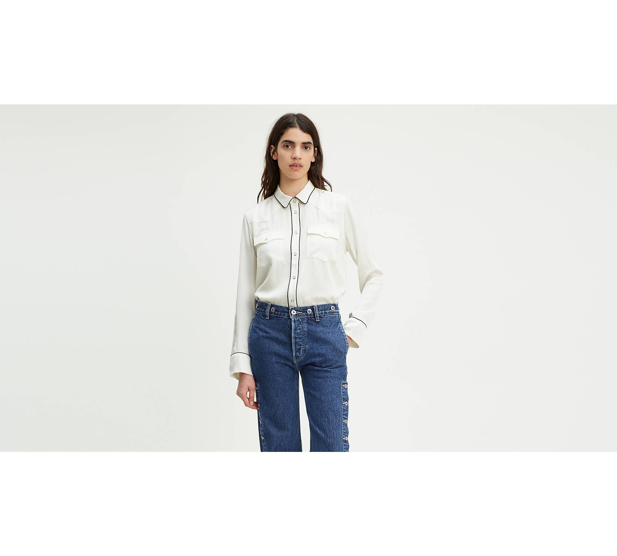 Western Smiley Top - White | Levi's® US