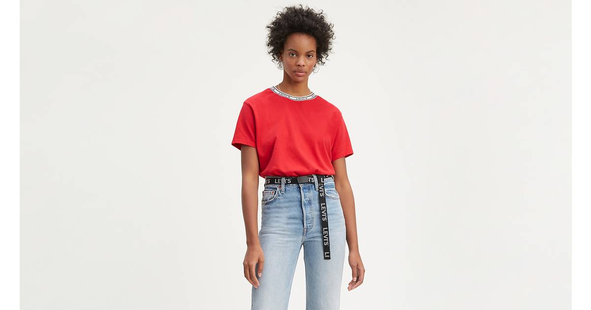 Varsity Tee Shirt - Red | Levi's® US