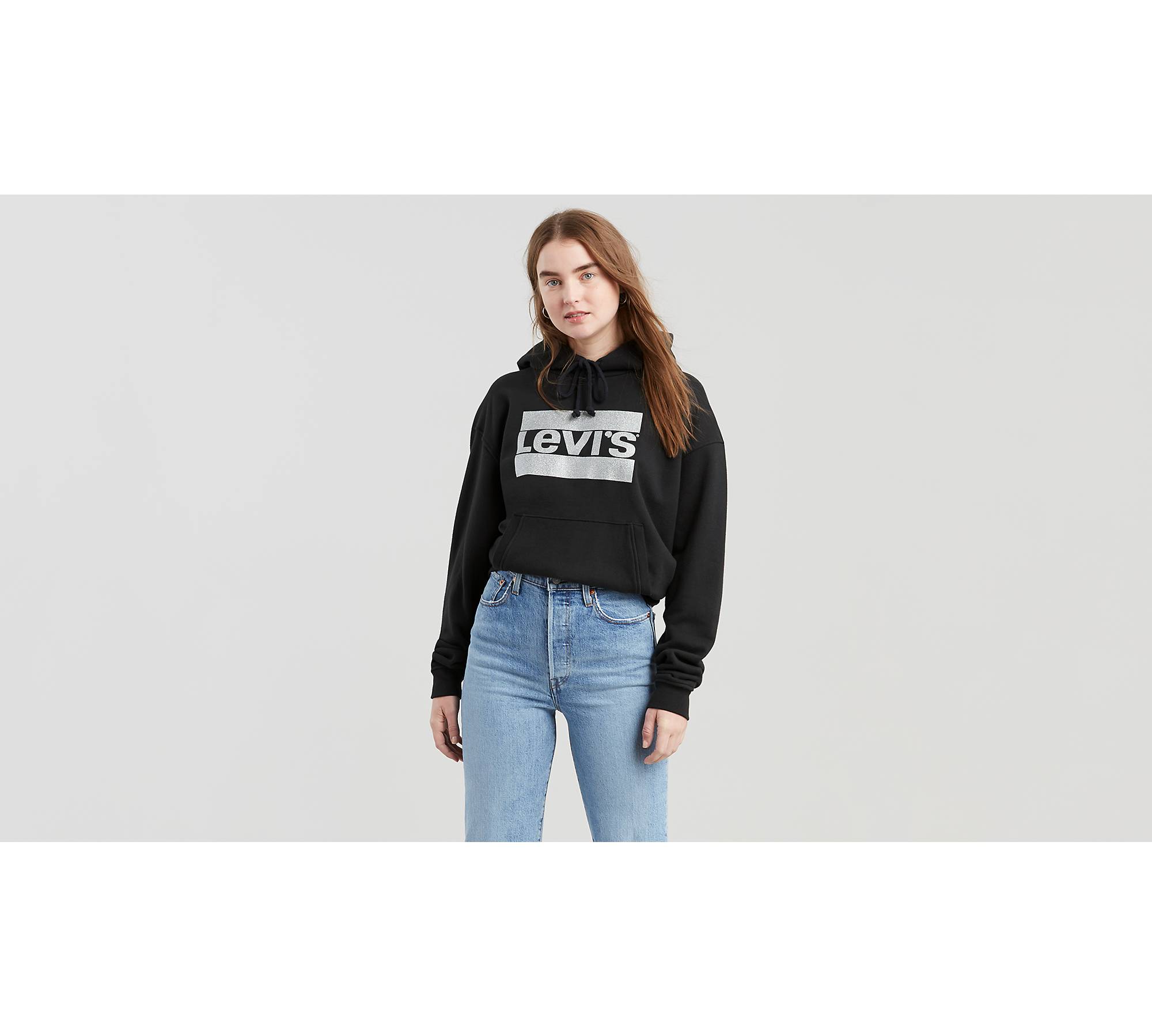 Graphic Relaxed Hoodie - Black | Levi's® US