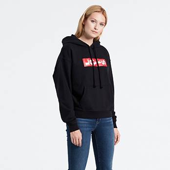 Lazy Tab Relaxed Hoodie 1