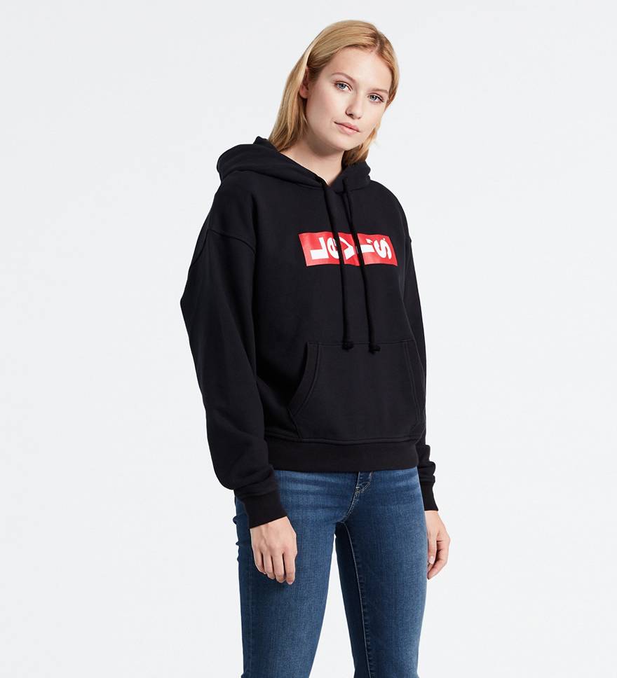 Lazy Tab Relaxed Hoodie 1