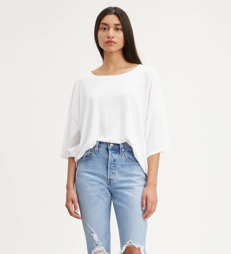Relaxed Boxy Tee Shirt 1