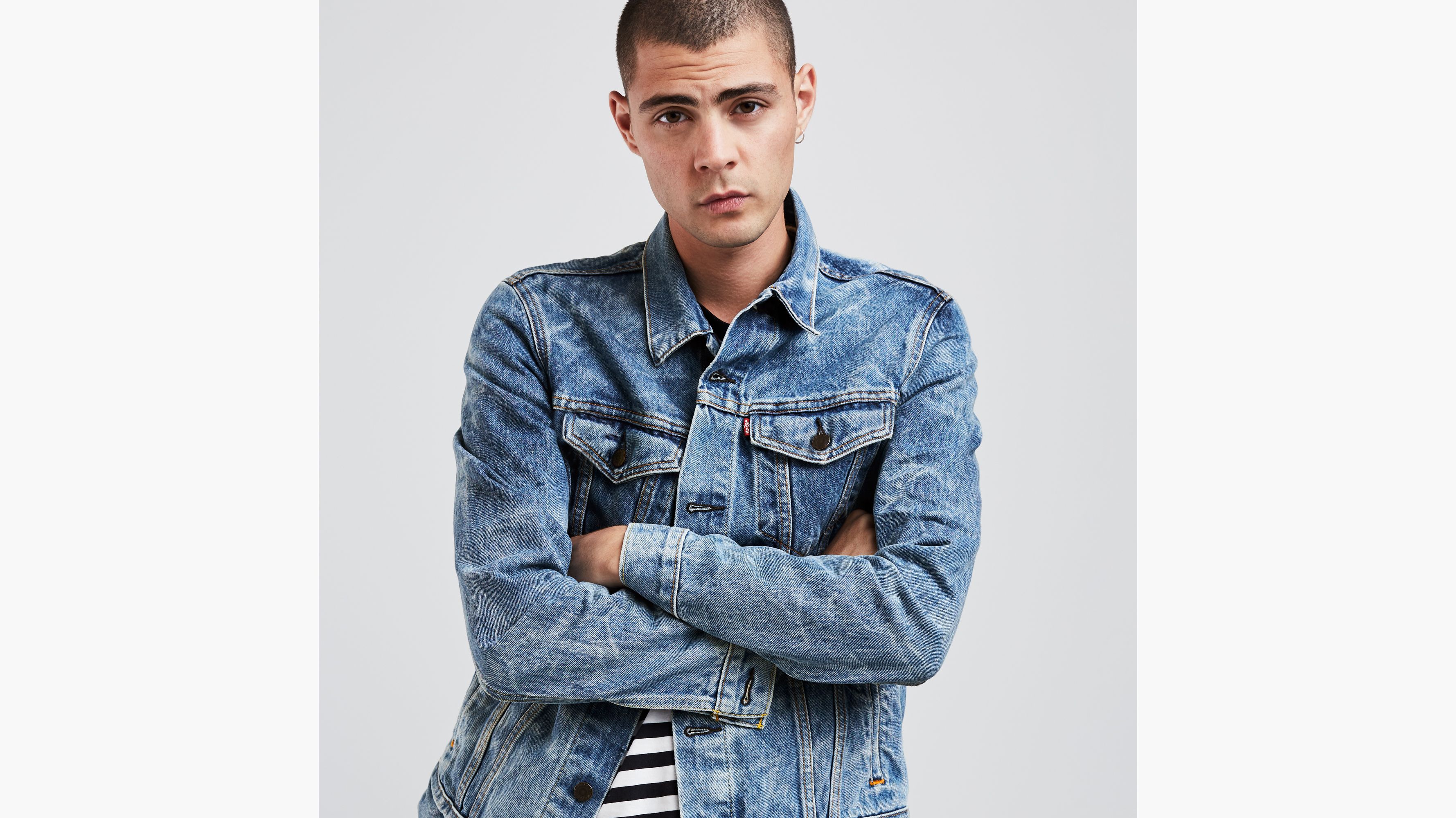 Levi's cloud deals wash denim jacket