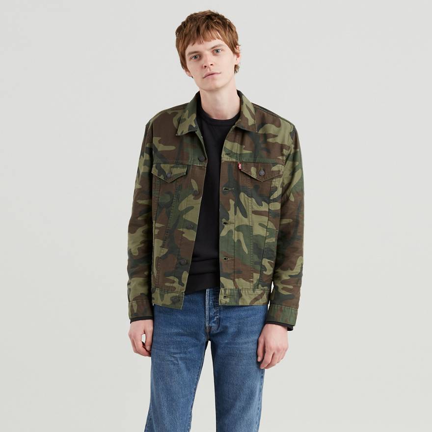 Camo Trucker Jacket 1