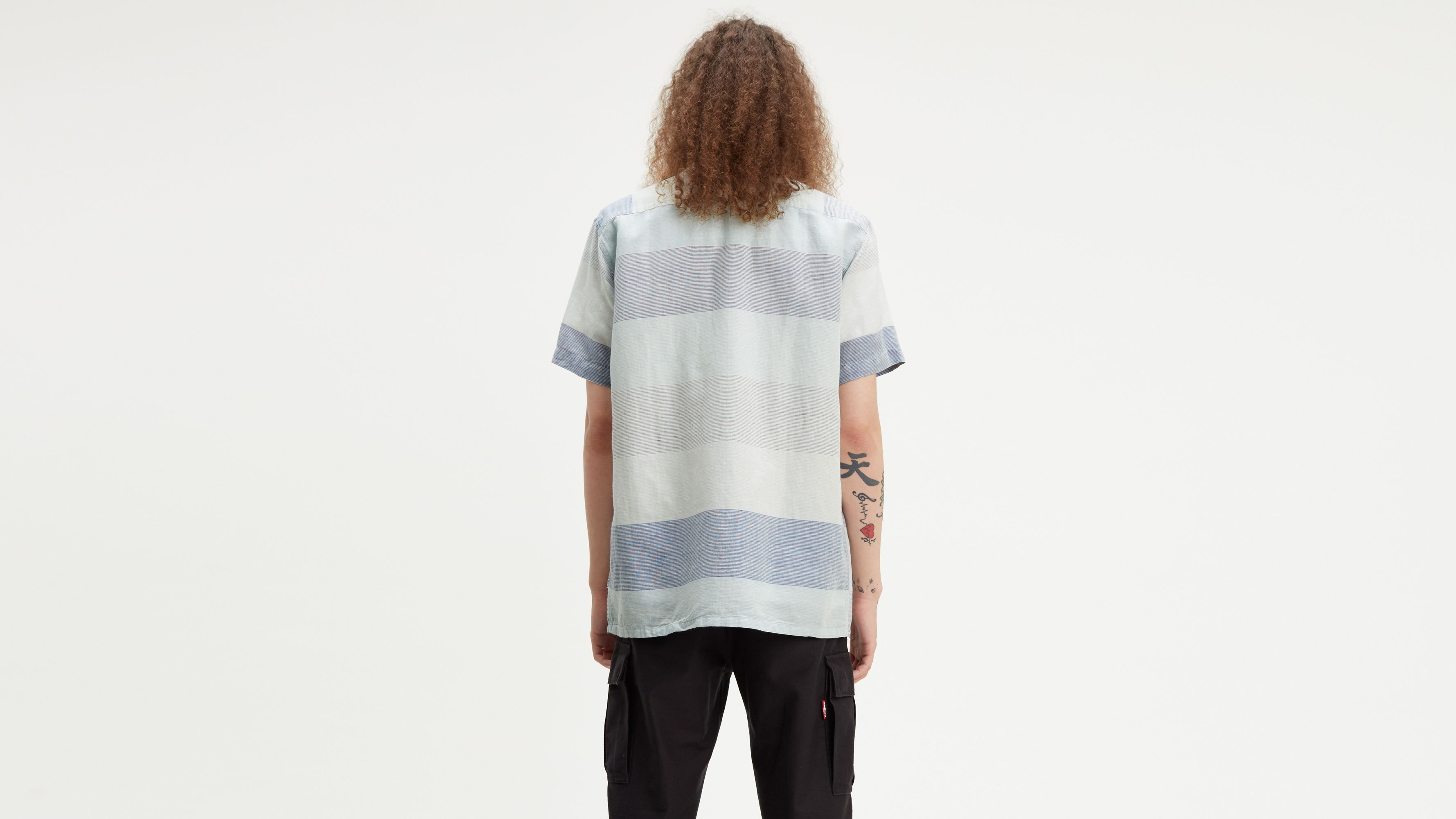 Striped Cubano Shirt 2