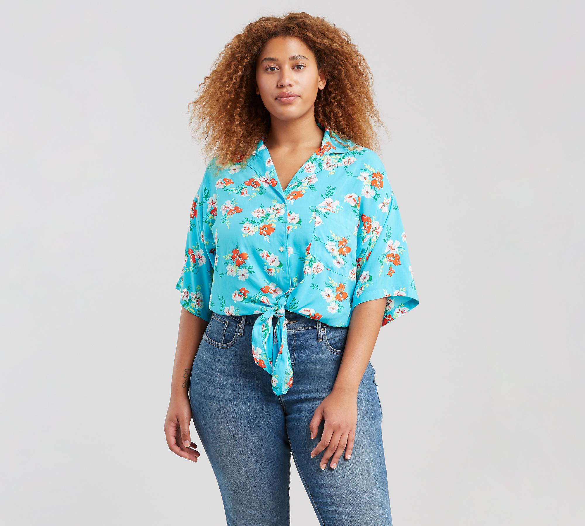 Plus size multi color dress Clearance