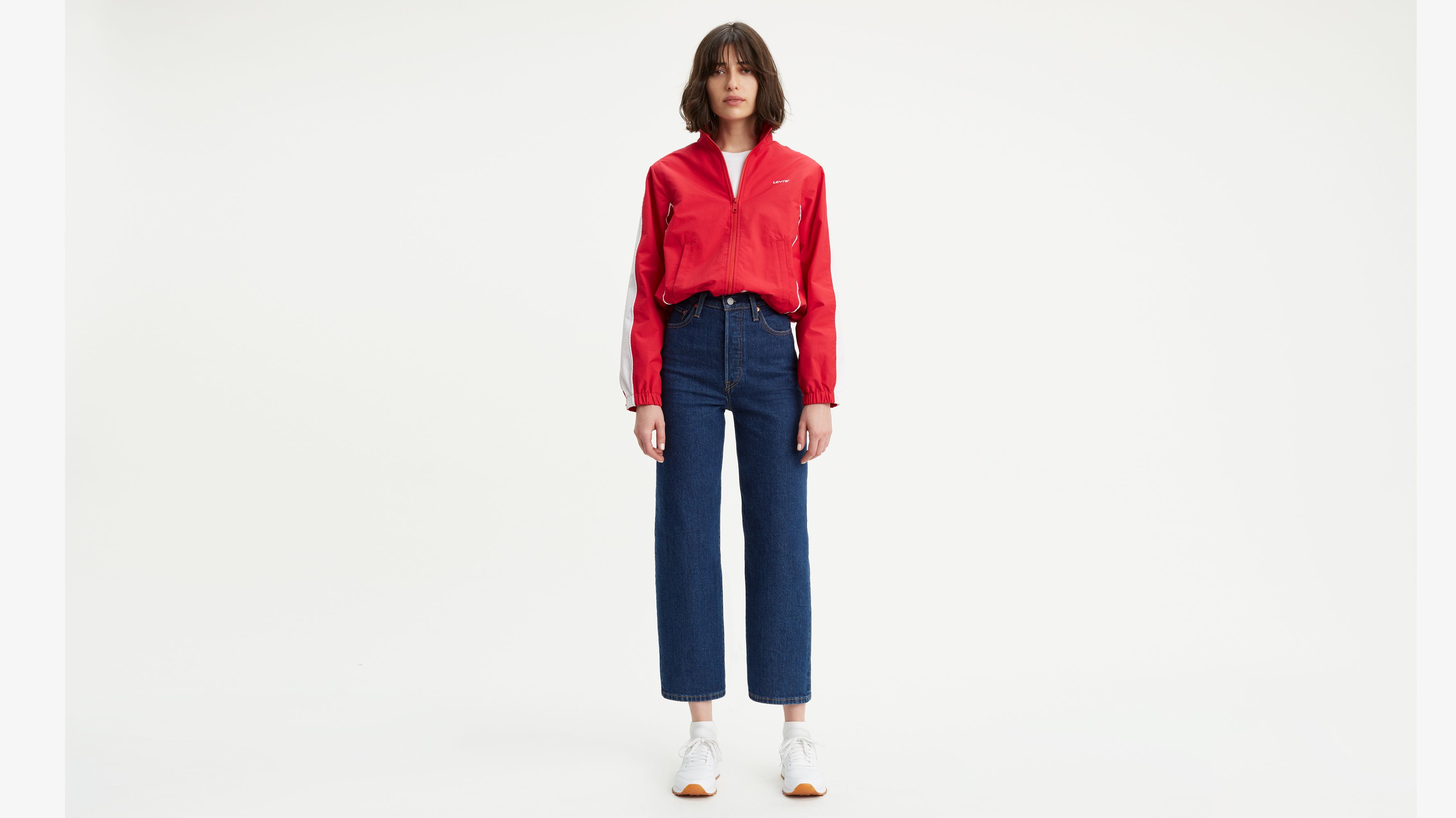 levi's ribcage straight ankle jeans