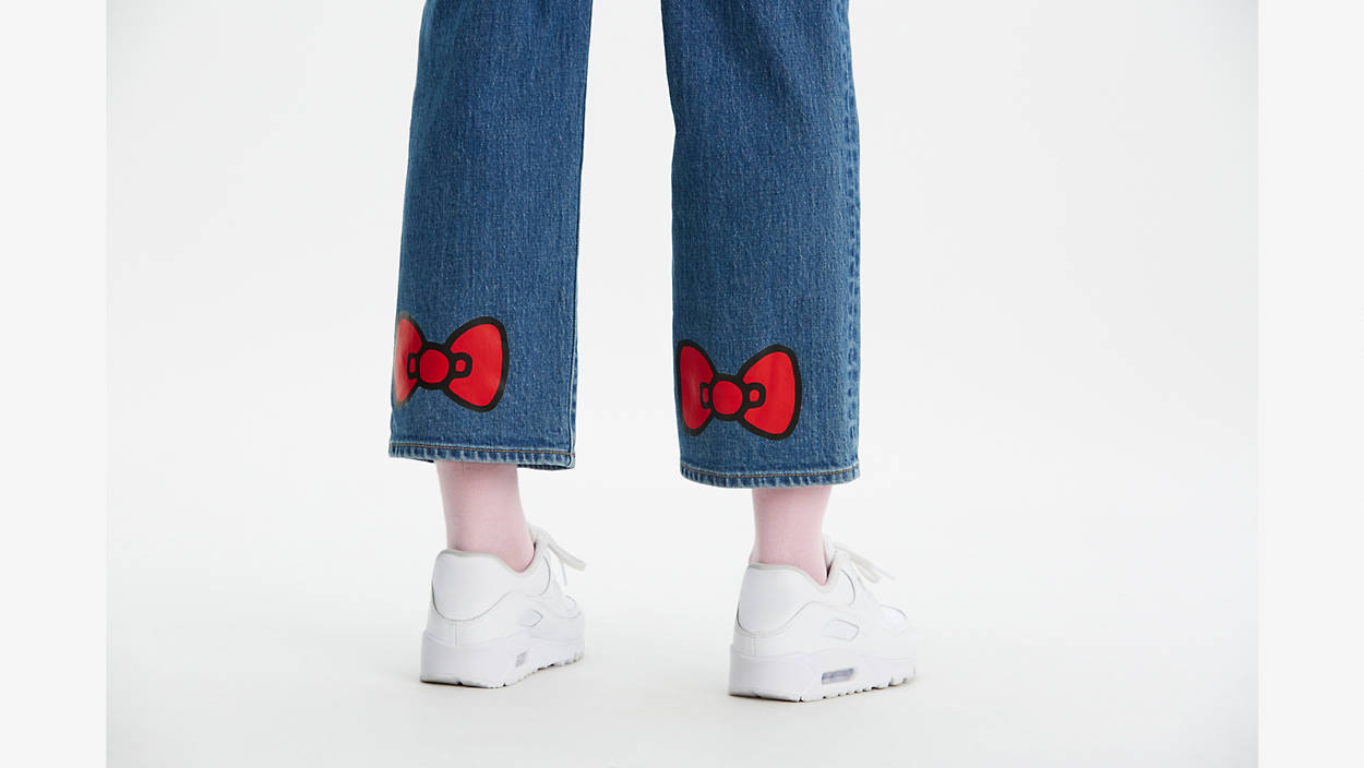 Levi's® X Hello Kitty Ribcage Straight Ankle Women's Jeans - Medium ...