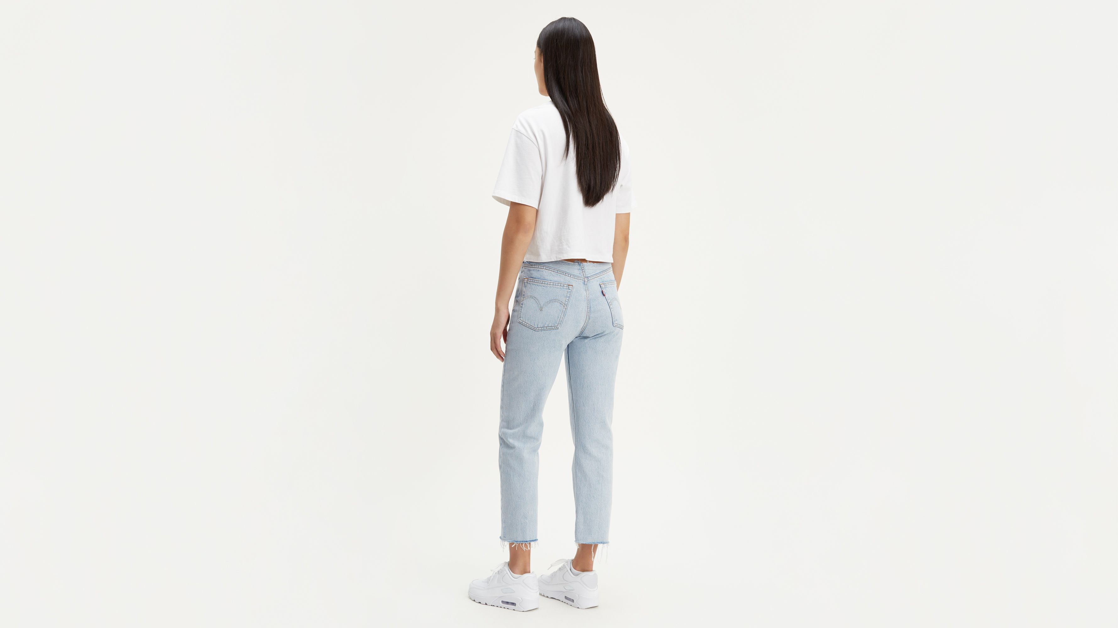501® Low Rise Customized Crop Women's Jeans - Light Wash