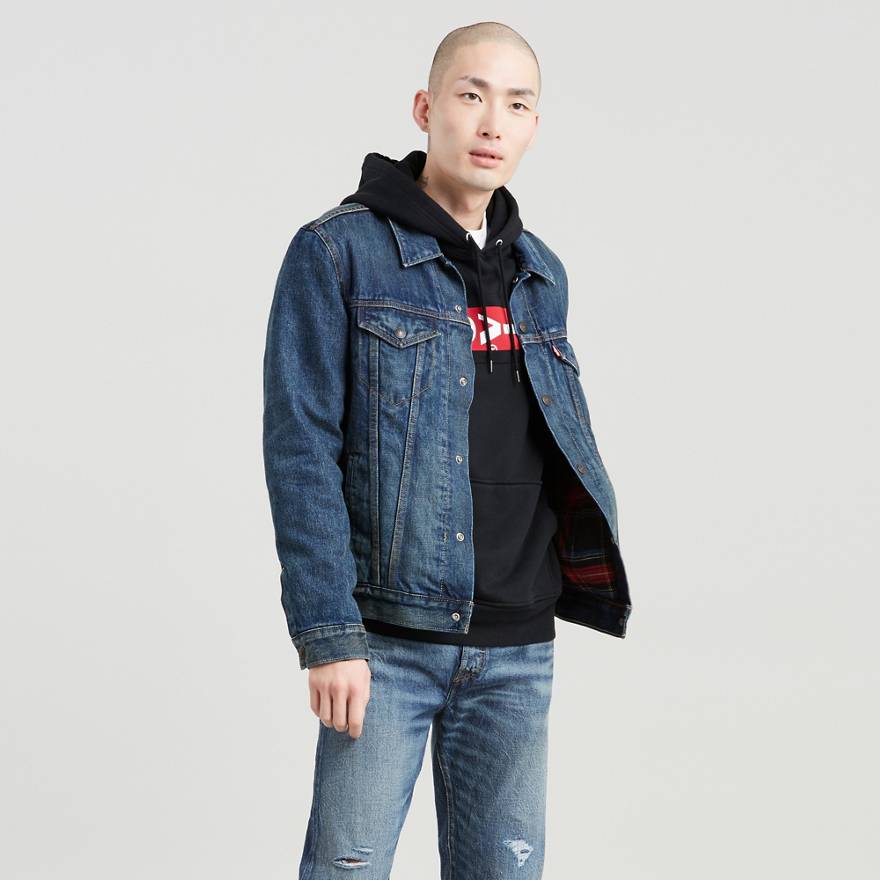 Lined Trucker Jacket 1