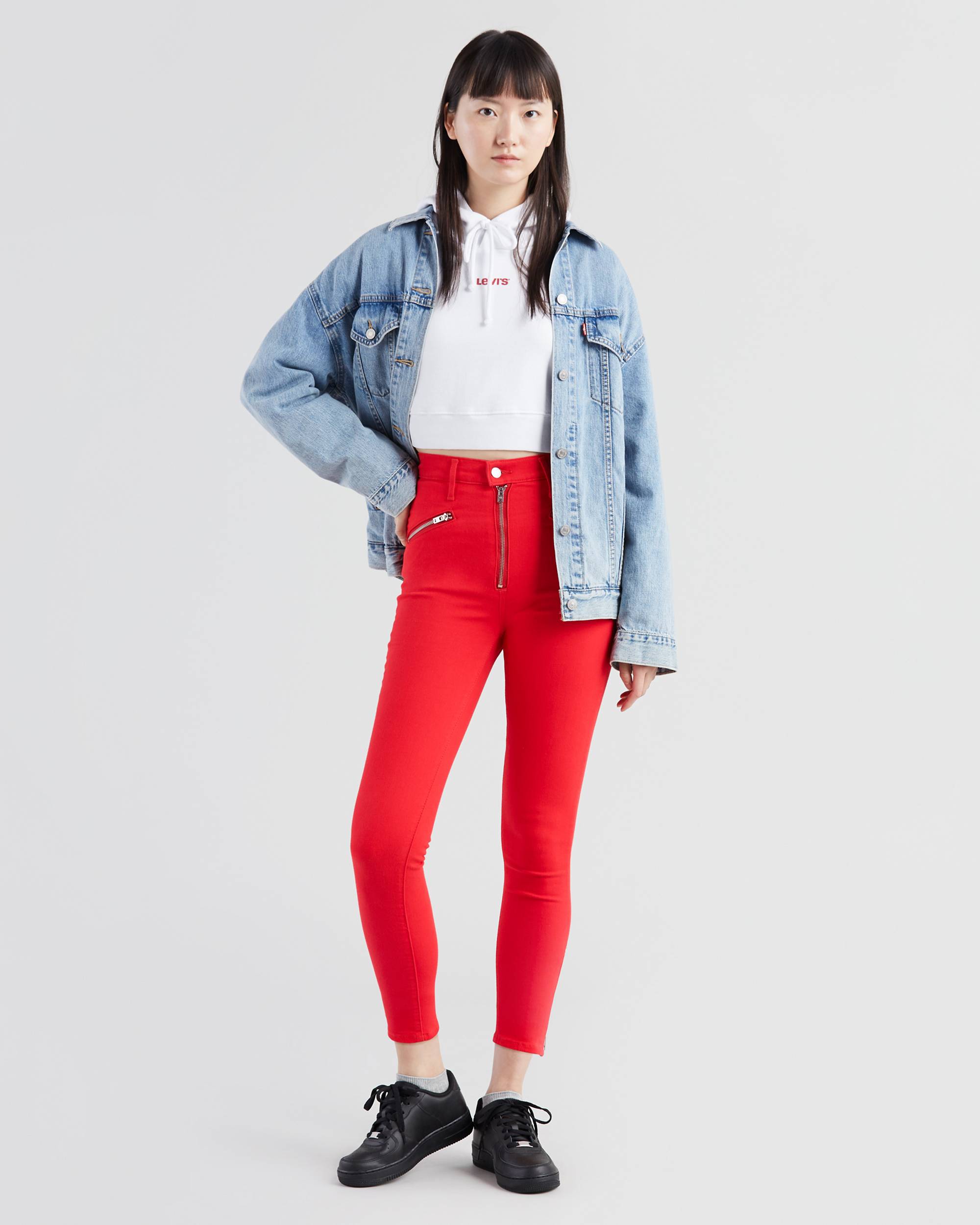 Mile High Moto Ankle Women's Jeans 1