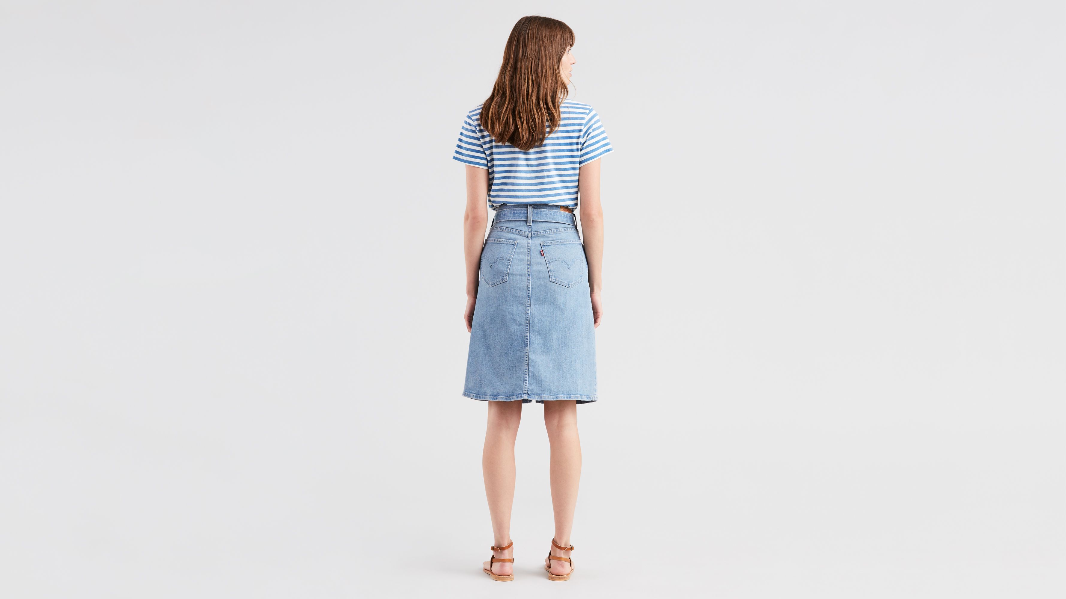 A-line midi 2024 skirt levis