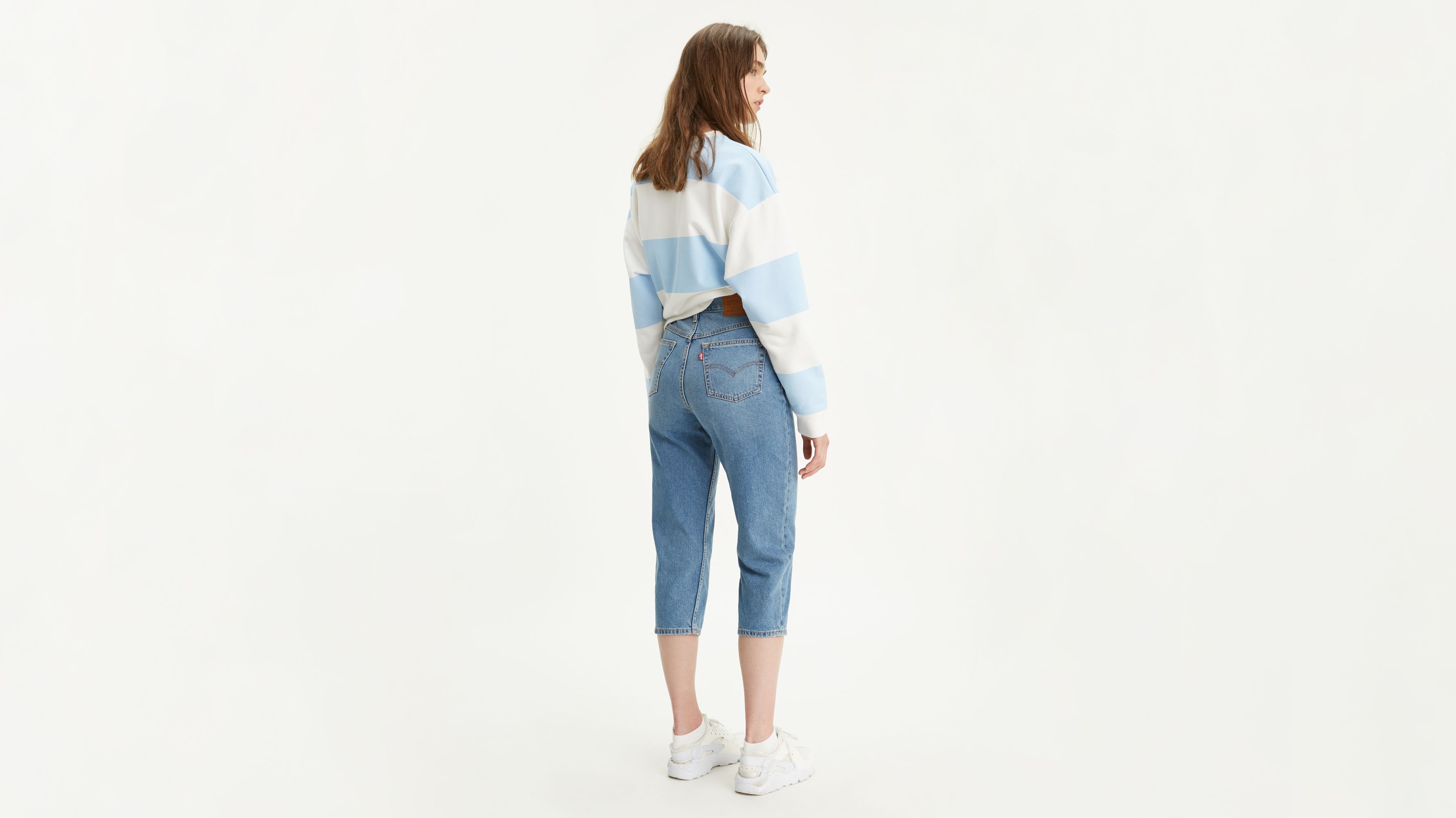levi's cropped mom jeans Cheaper Than 