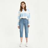 Cropped Mom Women's Jeans 1