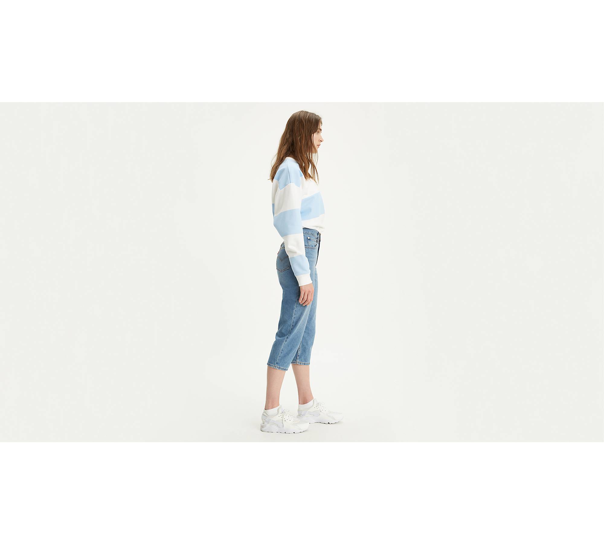 Cropped Mom Women's Jeans - Medium Wash | Levi's® US