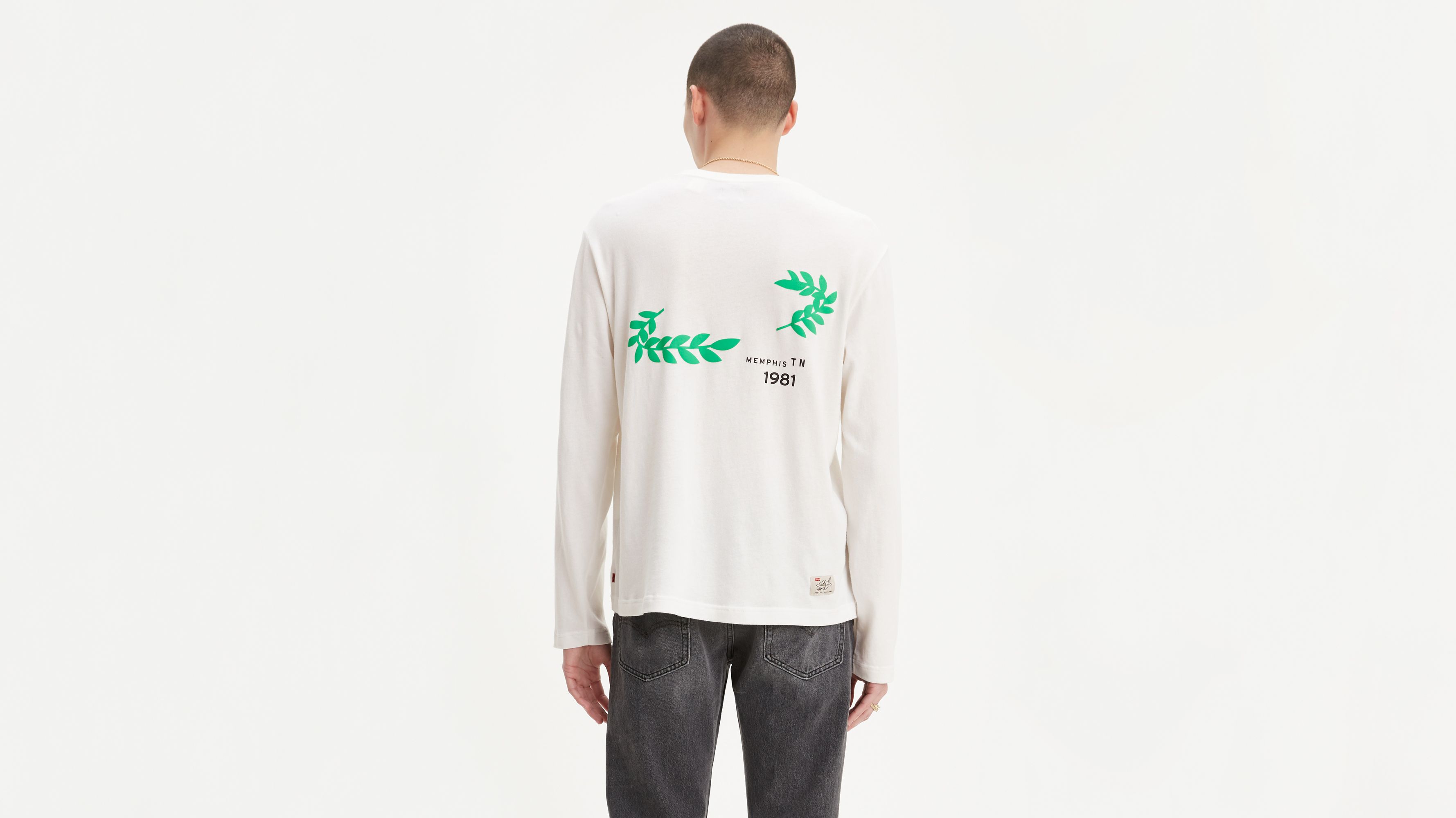 levi's long sleeve graphic tee