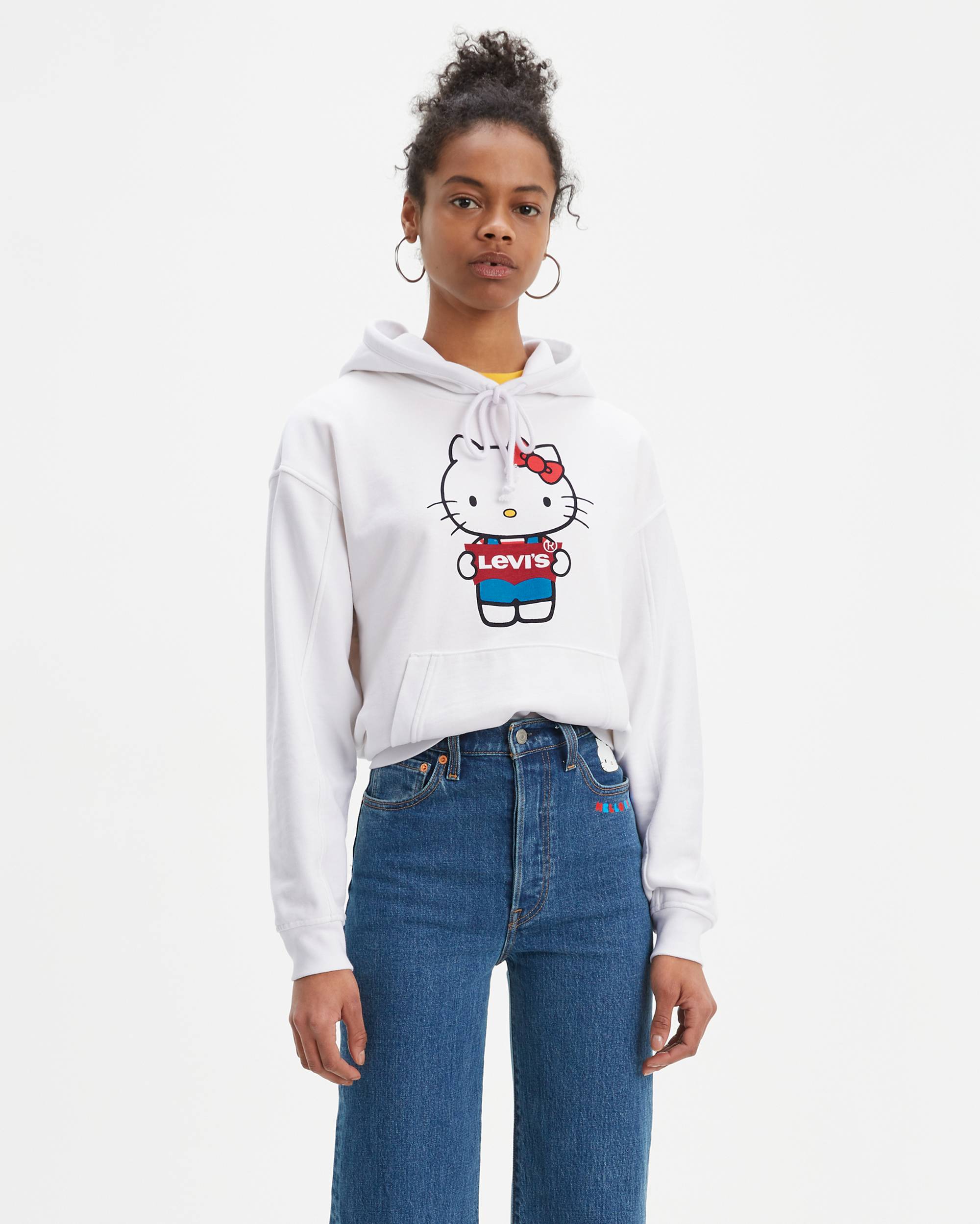 Levi's® x Hello Kitty All Over Print Hoodie 1