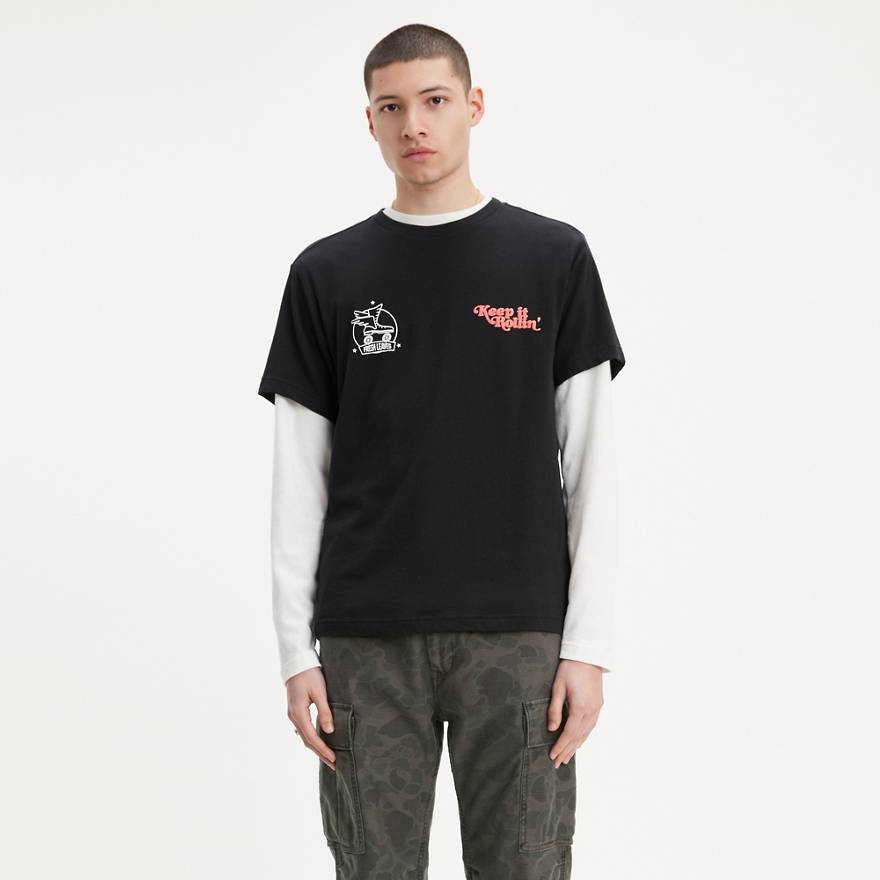 Levi's® x Justin Timberlake Short Sleeve Graphic Tee Shirt 1