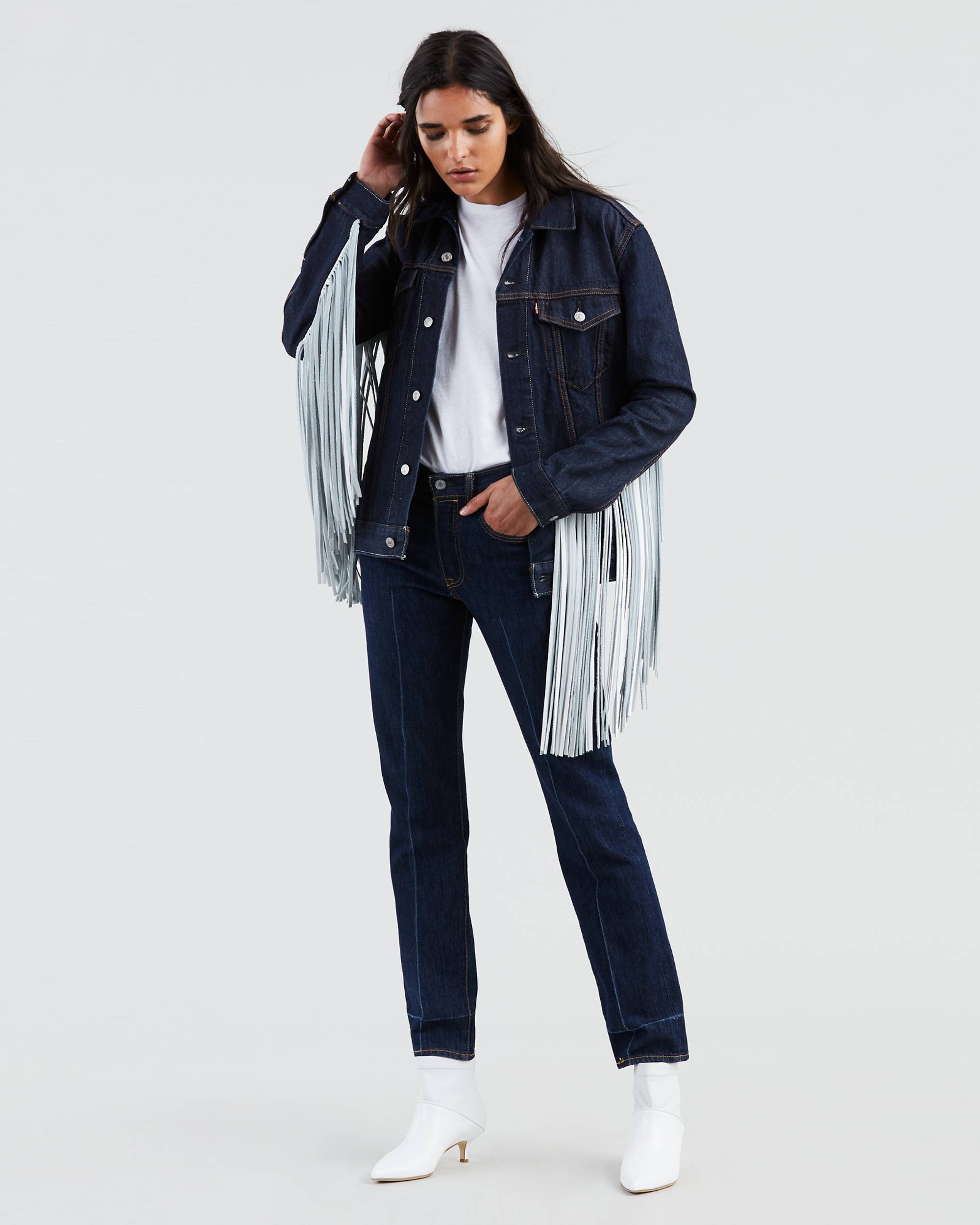 Levi’s® x karla Fringe Trucker (Unisex) 1