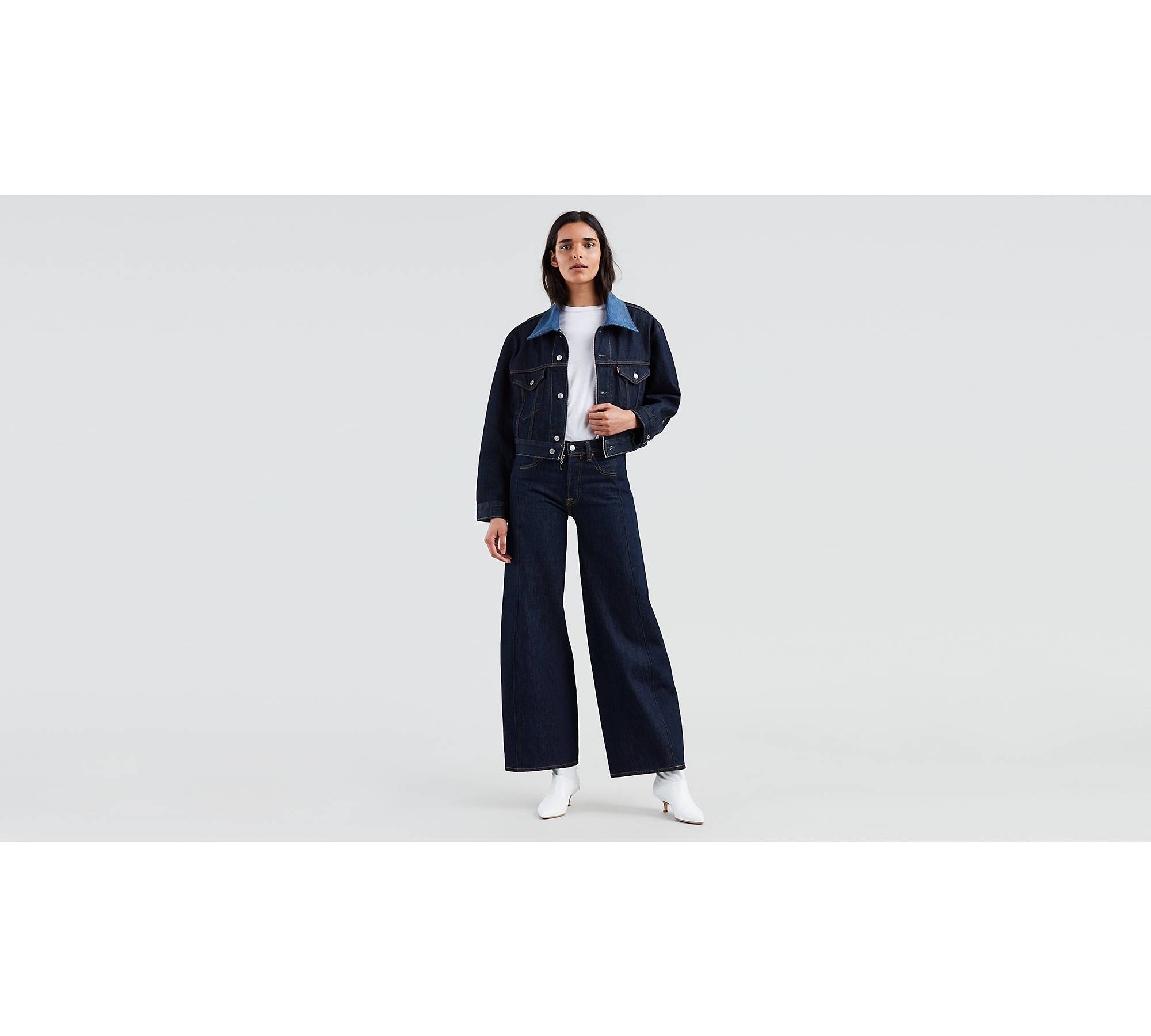 Calças Mulher - Levi's Jeans, Jackets & Clothing