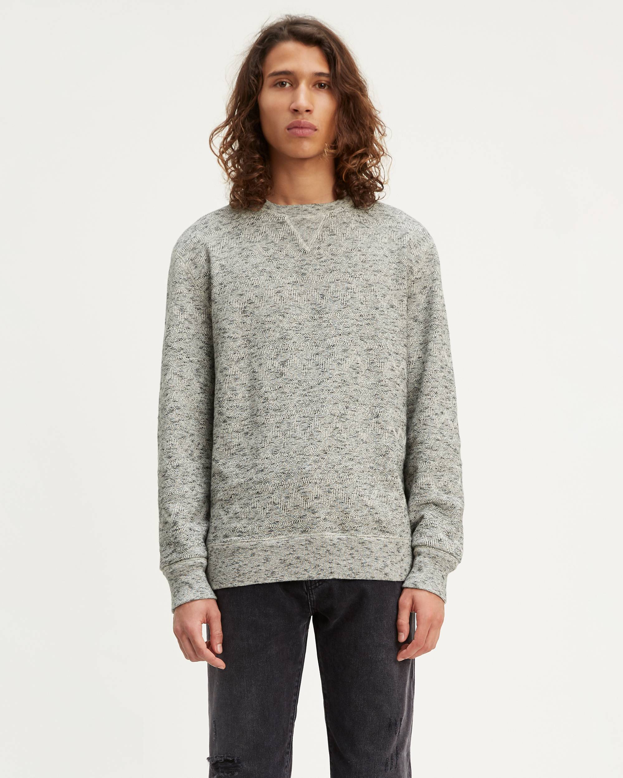 Geo Crewneck Sweatshirt 1