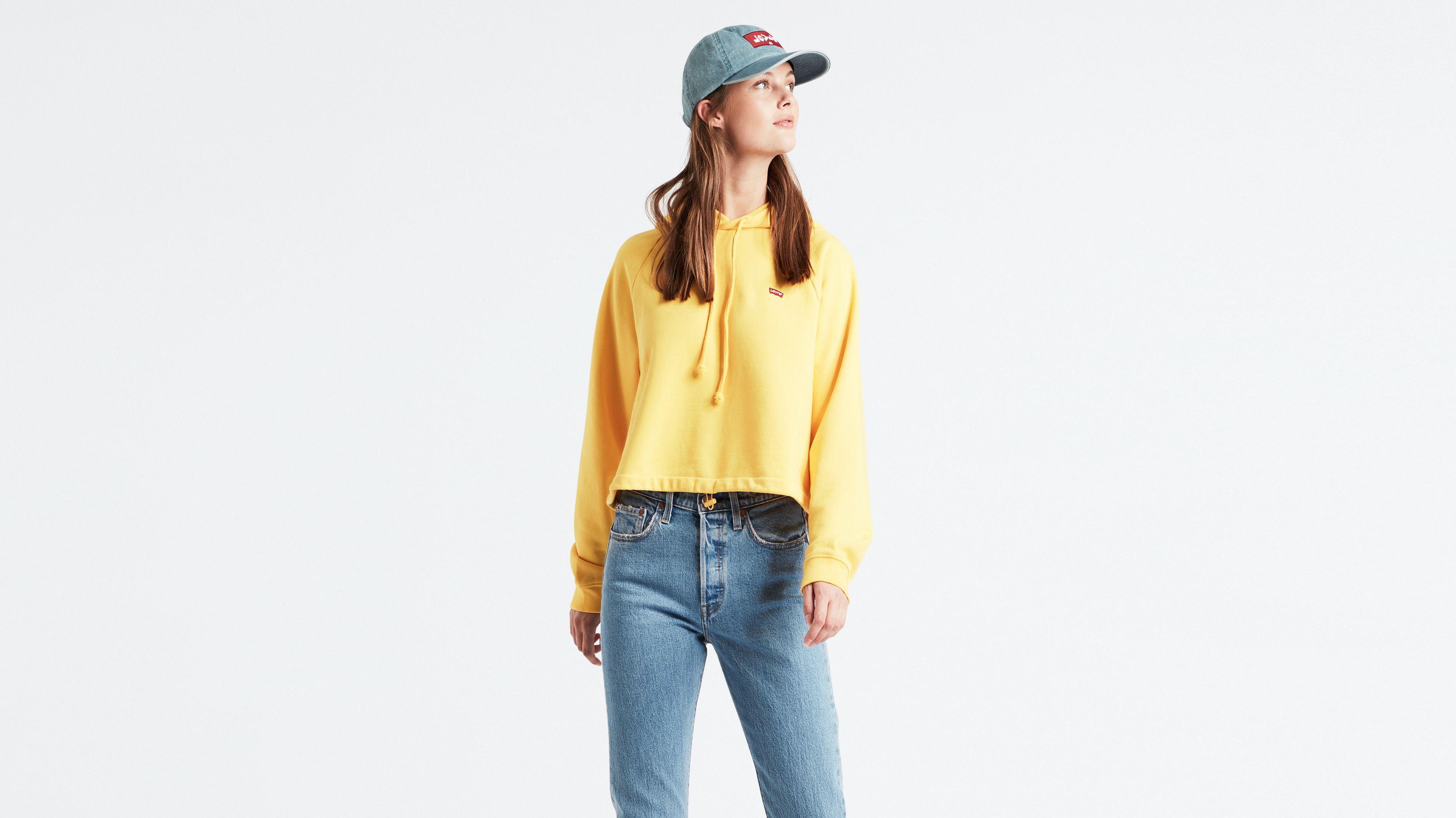 Cinched Hoodie - Yellow | Levi's® US