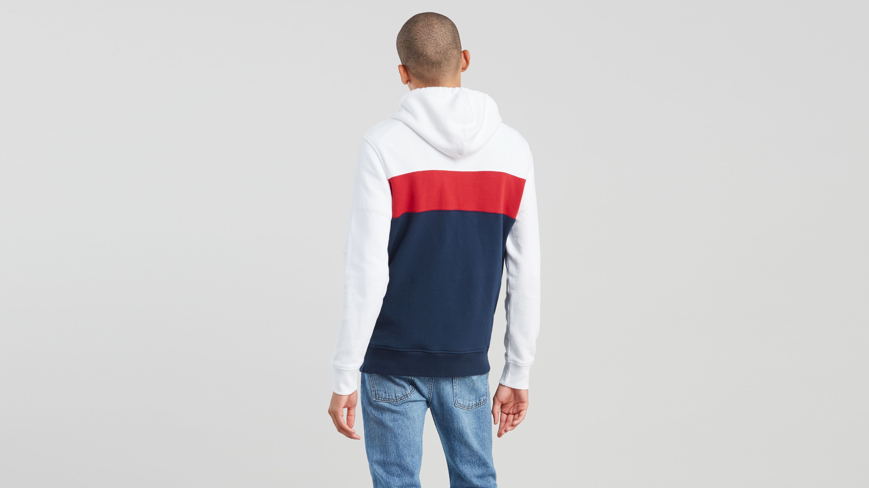 Oversized L Tab Hoodie - Multi-color 