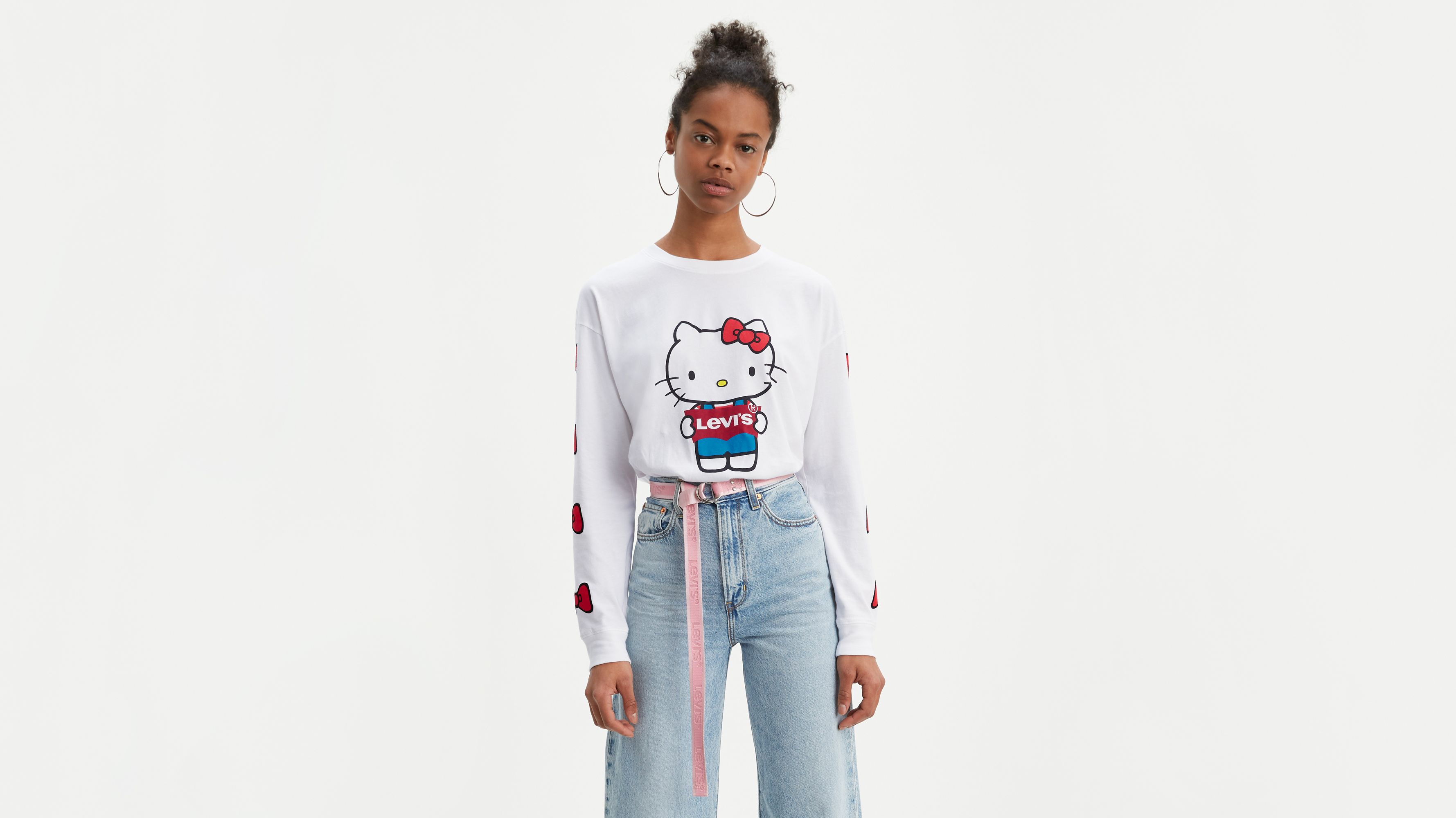 X Hello Kitty Graphic Oversize Long 