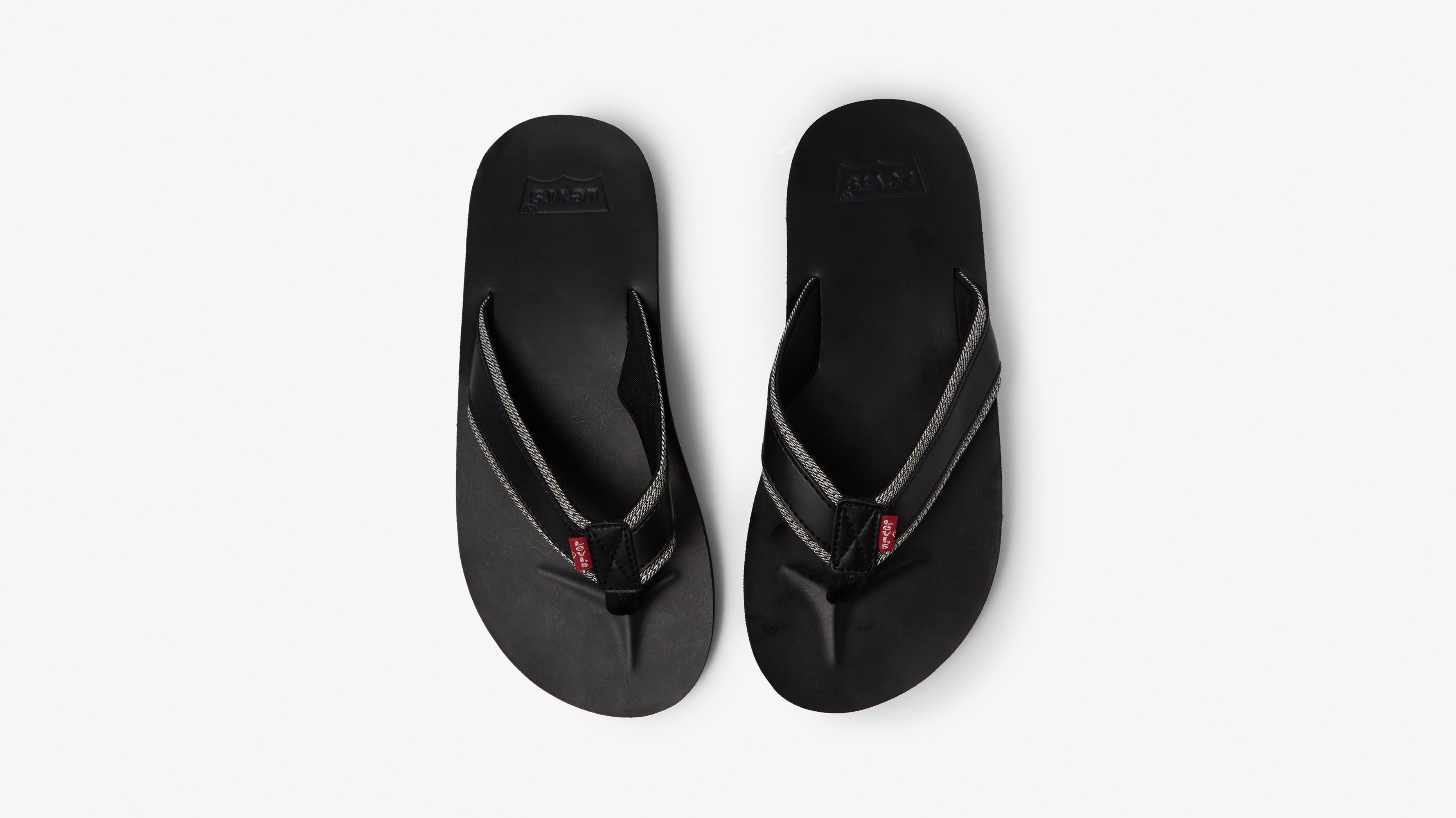 Levi's men's flip flops cheap thong sandals