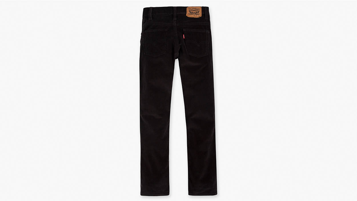 511™ Slim Fit Corduroy Big Boys Pants 8-20 - Grey | Levi's® US