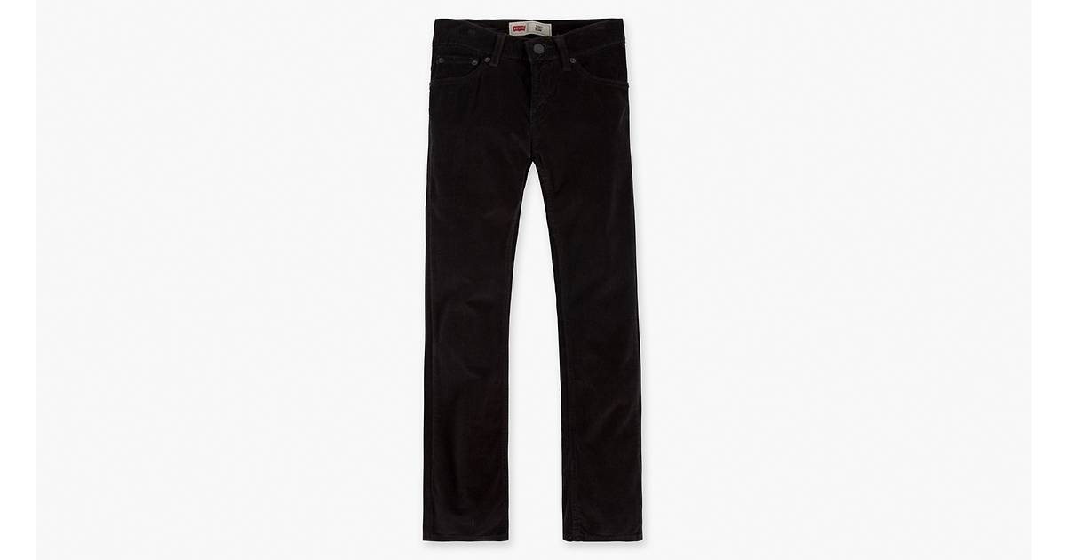 511™ Slim Fit Corduroy Big Boys Pants 8-20 - Grey | Levi's® US
