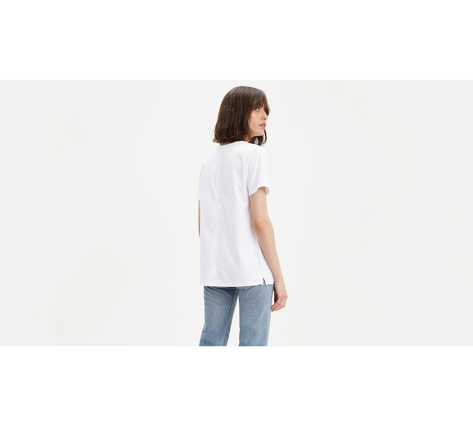Dad V-neck Tee Shirt - White | Levi's® US