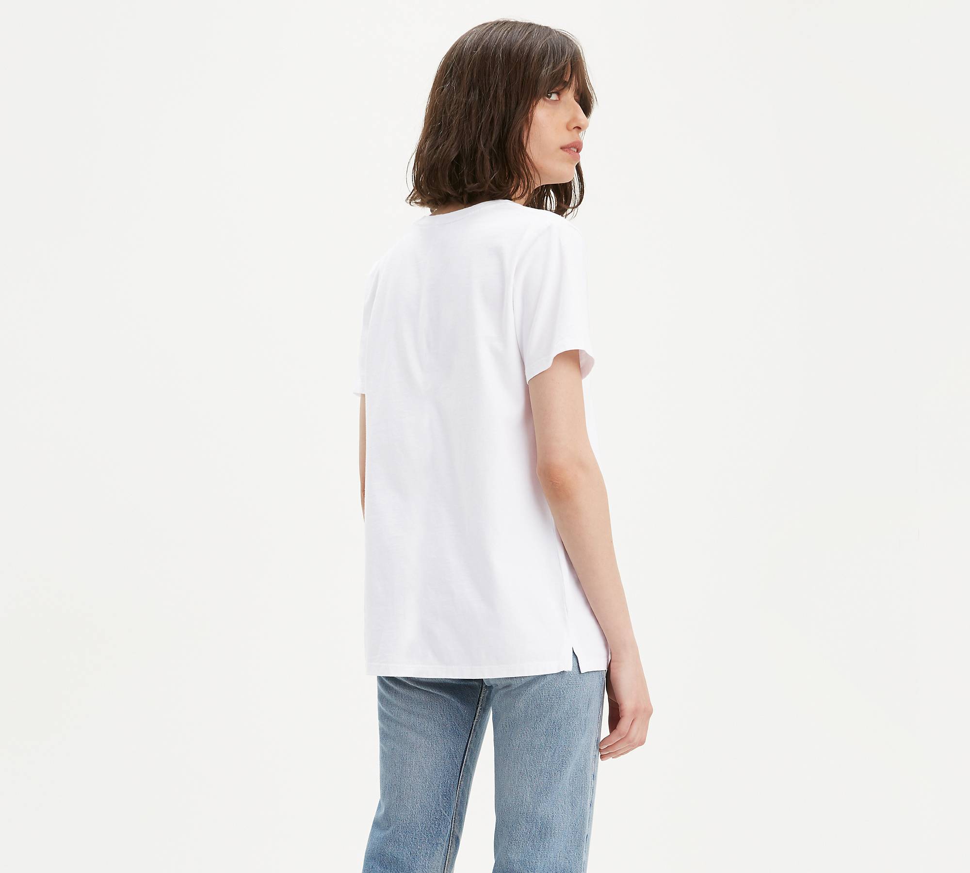 Dad V-neck Tee Shirt - White | Levi's® US