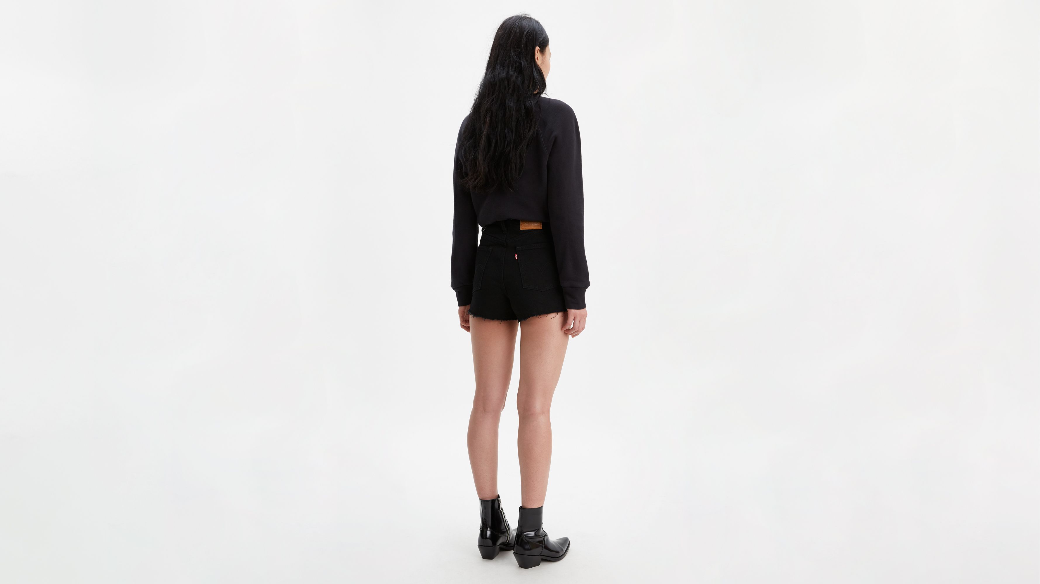Ribcage Studded Pocket Shorts - Black | Levi's® US