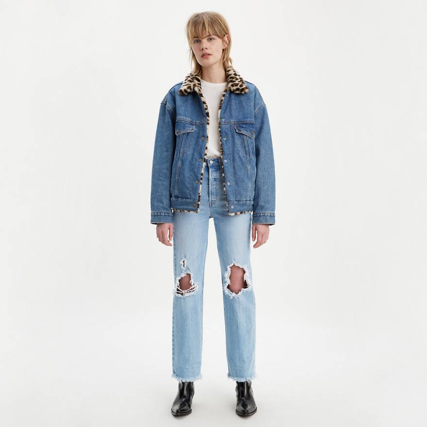 Ribcage Full Length Ripped Women's Jeans 1