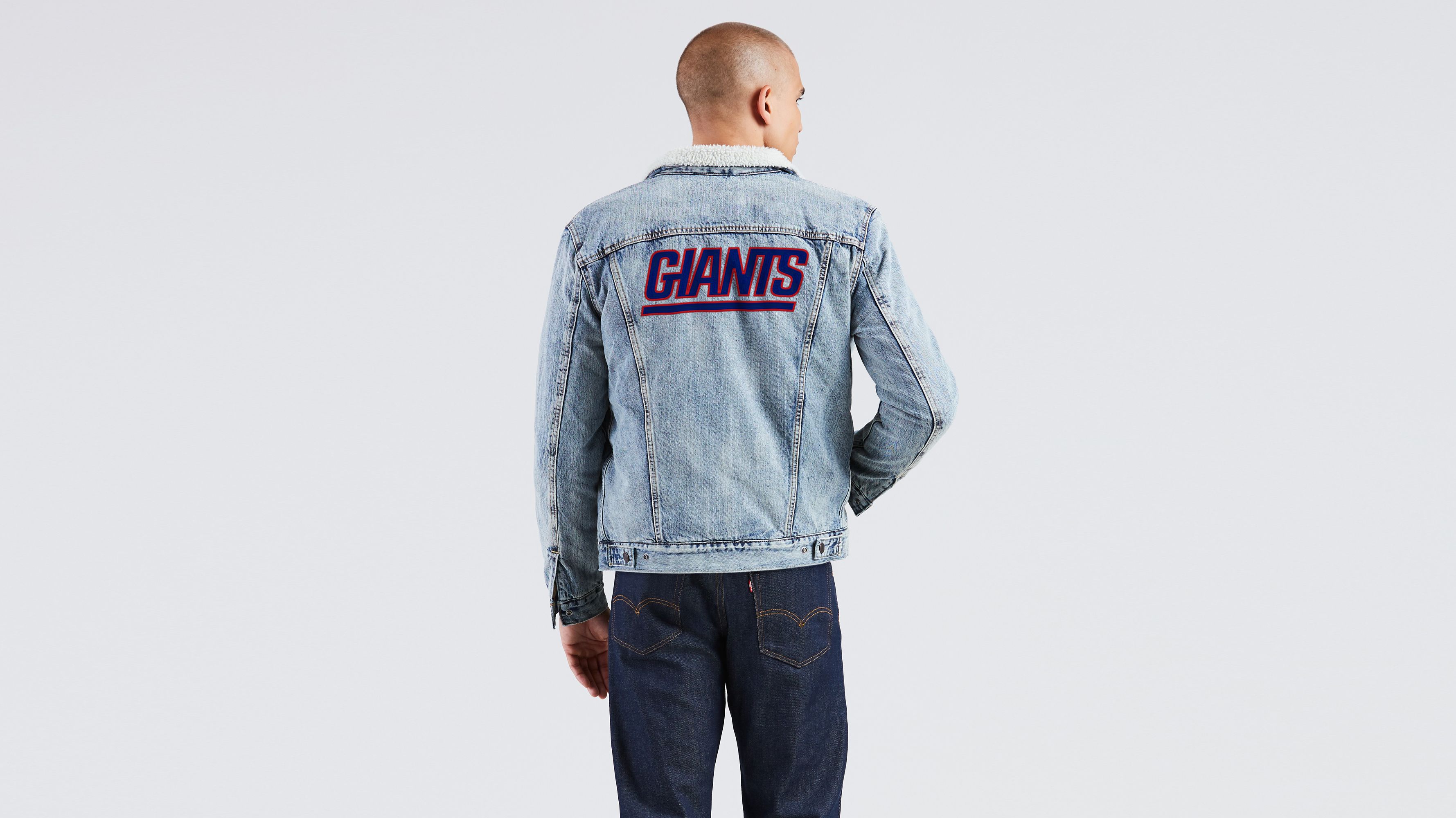 Levis giants deals jean jacket