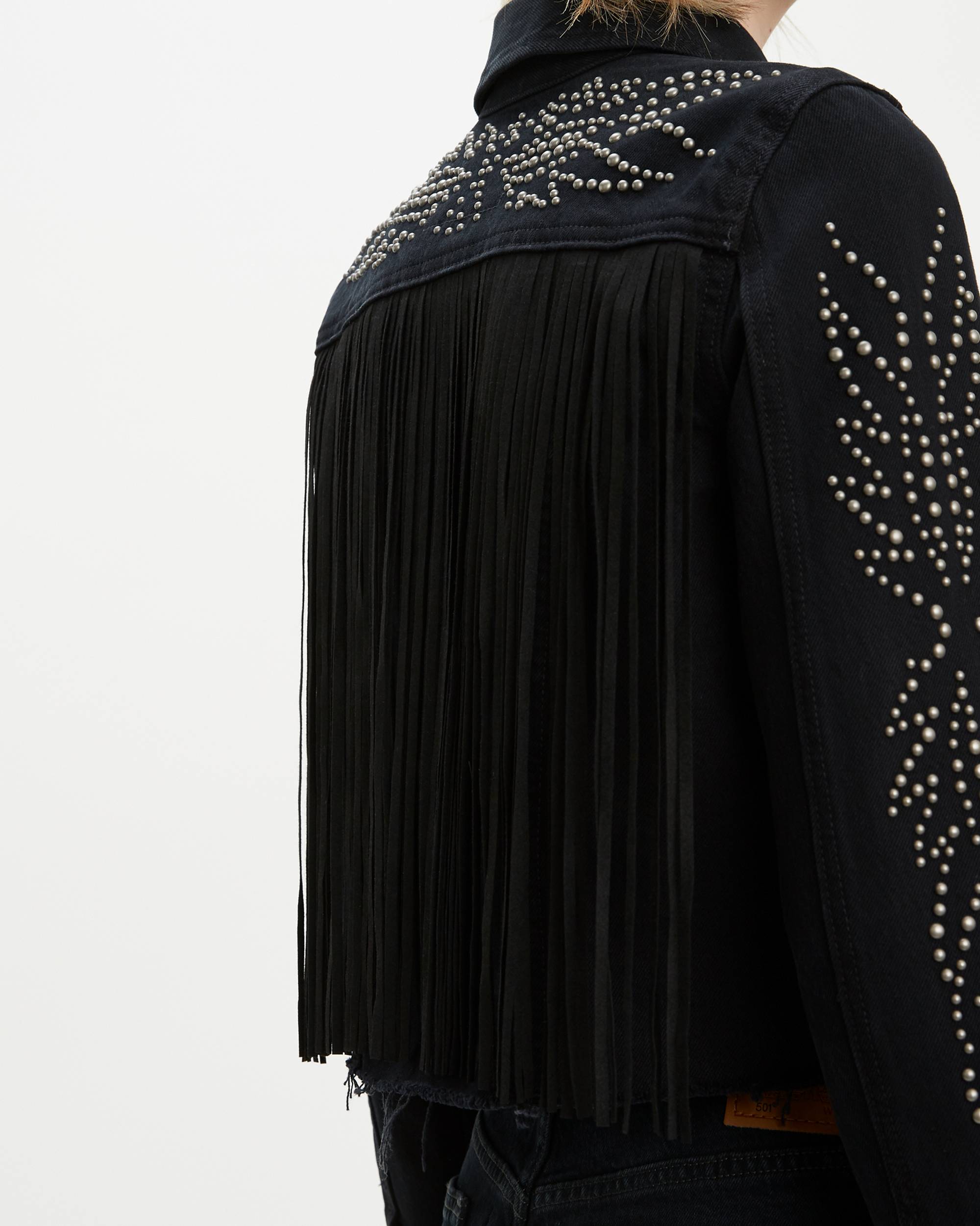 Western Studded Trucker Jacket 3