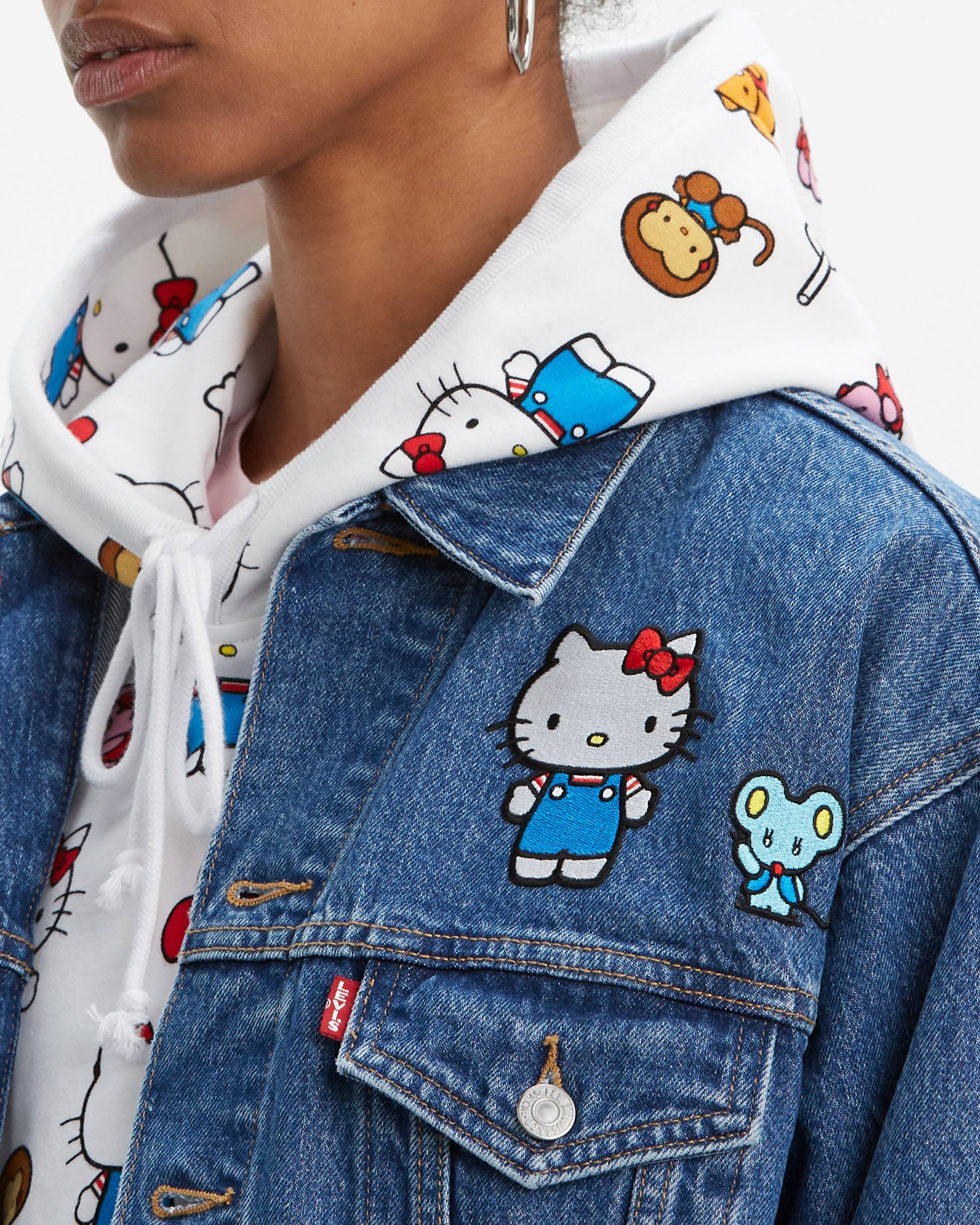 Levi's® x Hello Kitty Dad Trucker Jacket 3
