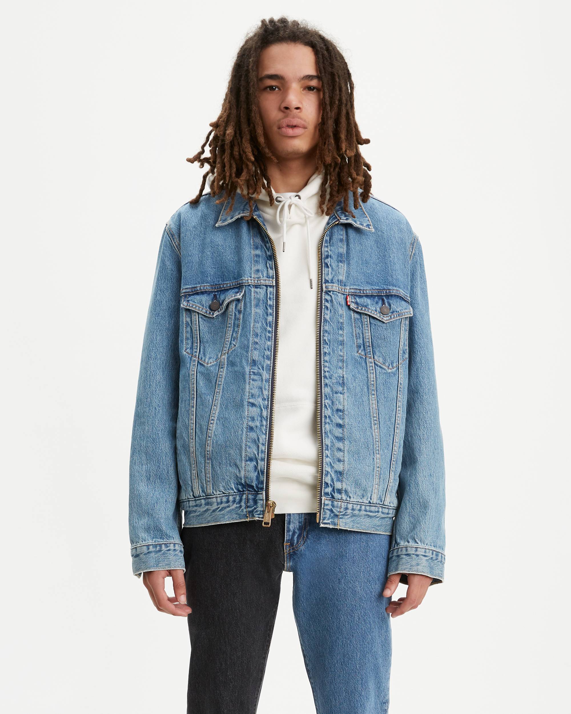 Zip Trucker Jacket 1