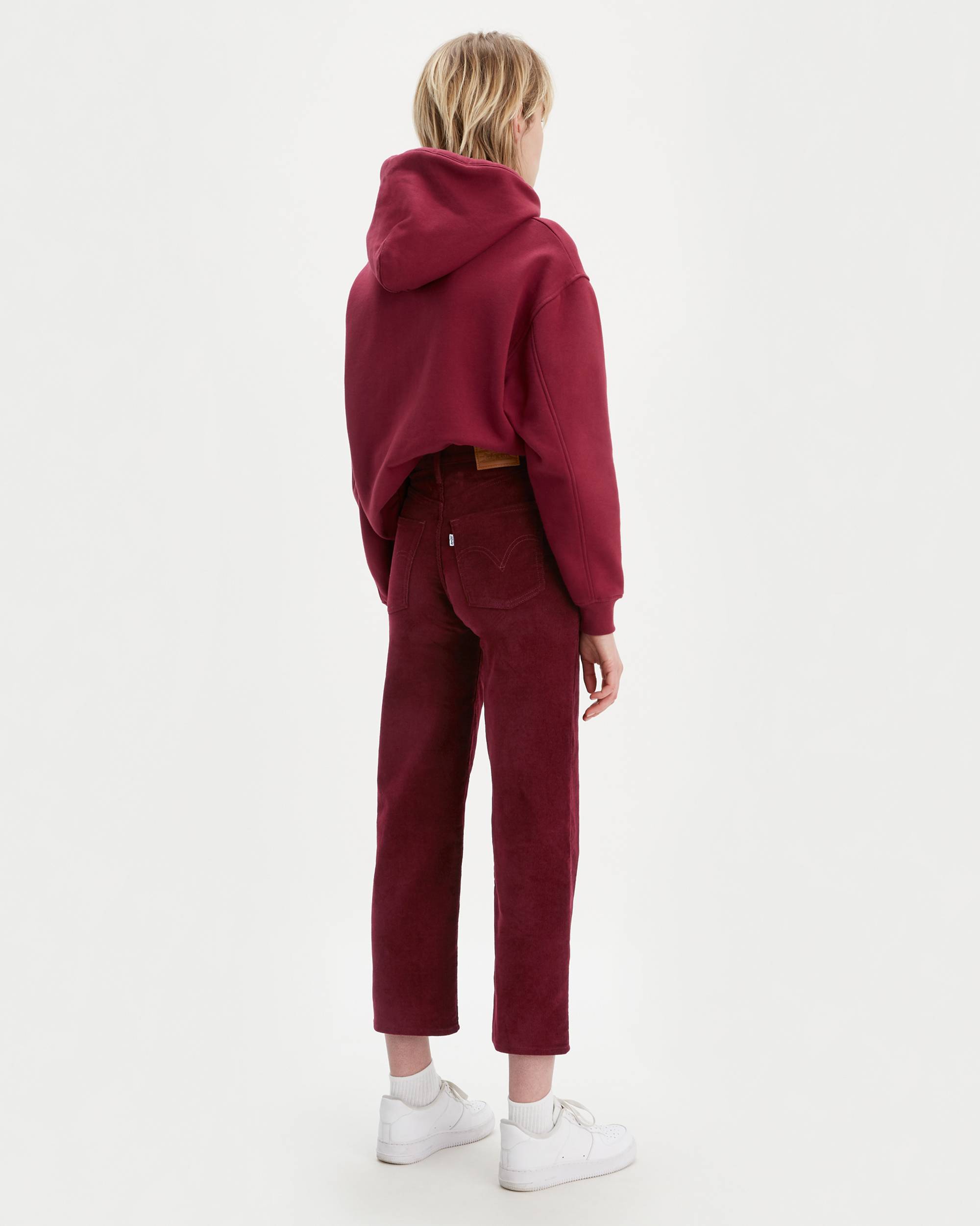 Ribcage Straight Ankle Corduroy Pants 2