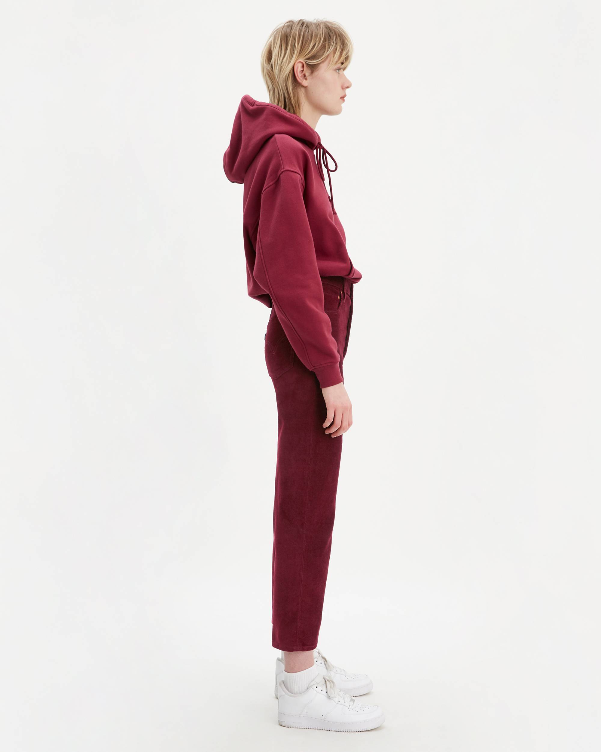 Ribcage Straight Ankle Corduroy Pants 3