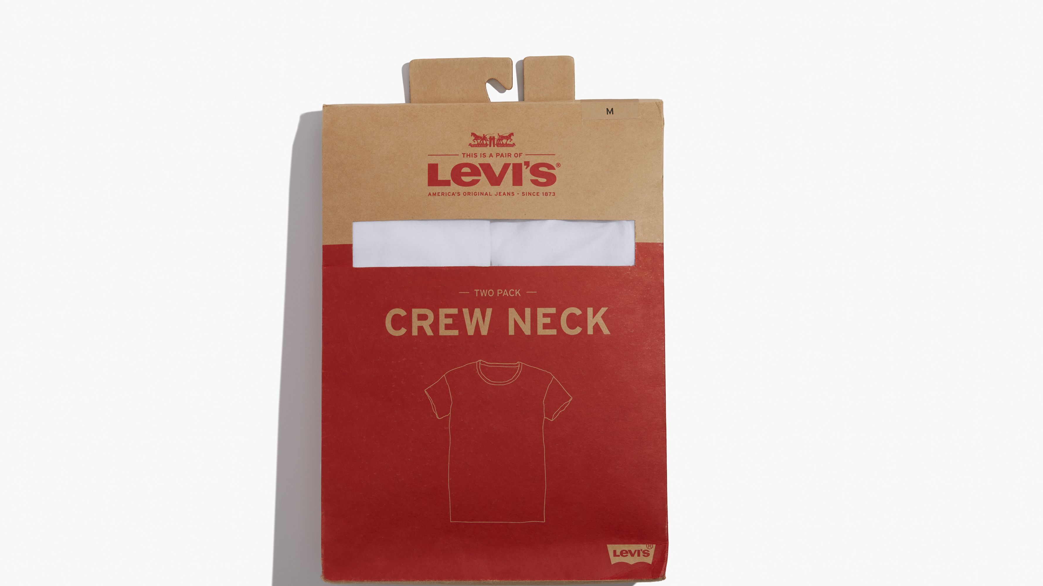 levi's slim crew neck tee