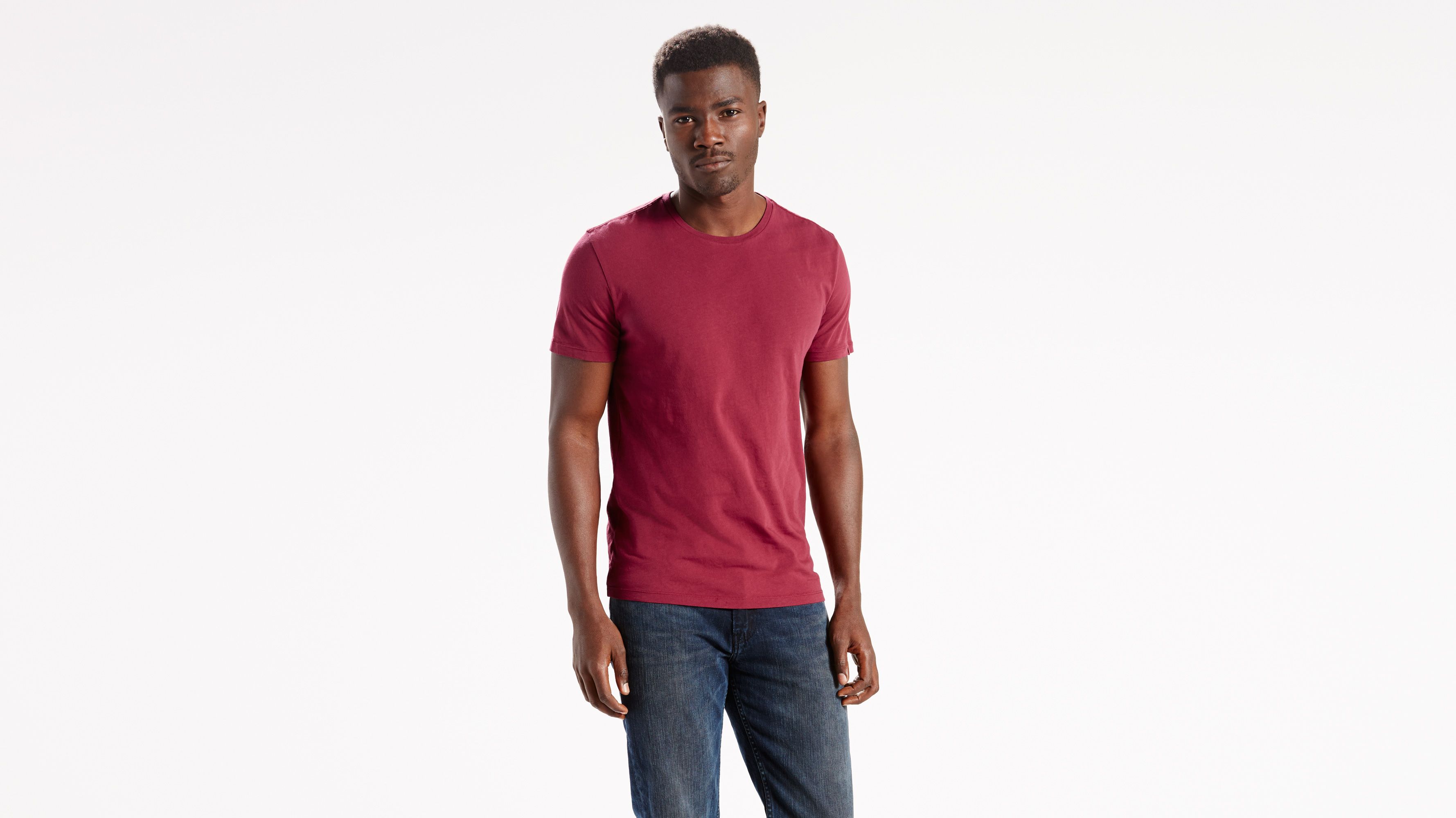 Levi's slim 2 pack crew tee new arrivals