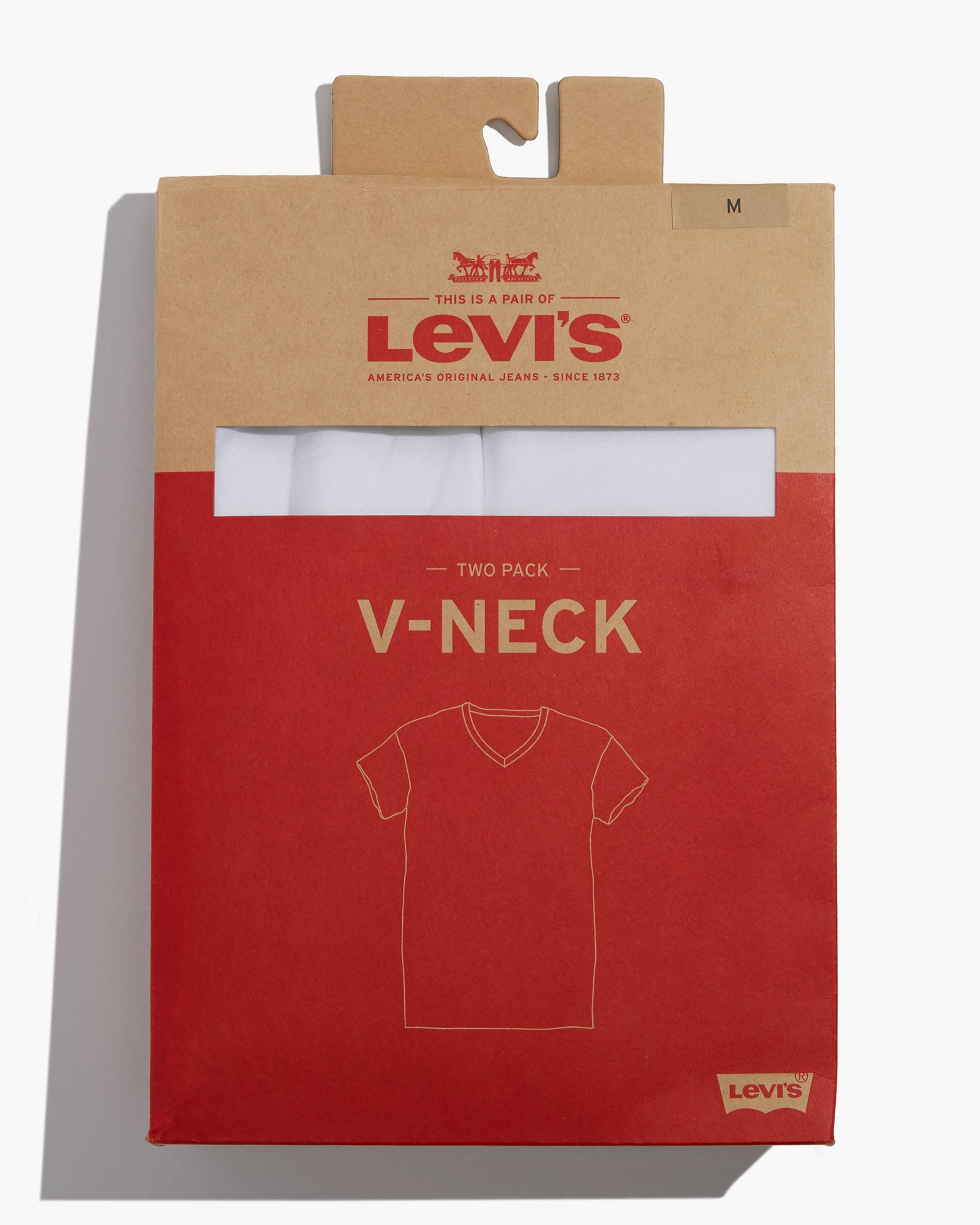 Slim Fit V-Neck Tee Shirt (2-pack) 3